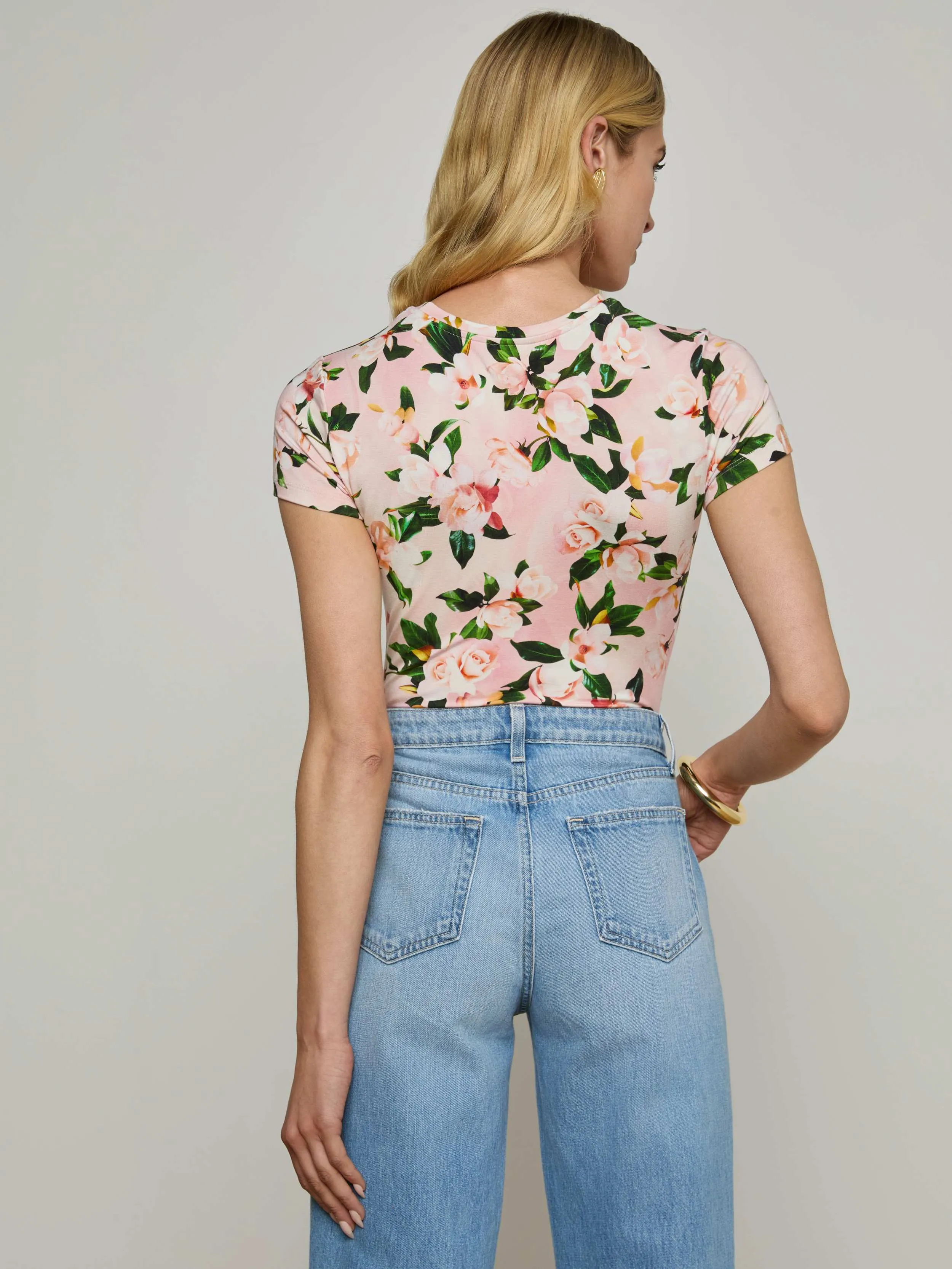 Ressi Fitted Tee sold by L'AGENCE product image thumbnail 3