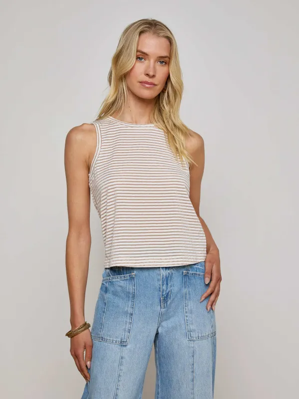 Mikaela Cotton Tank sold by L'AGENCE