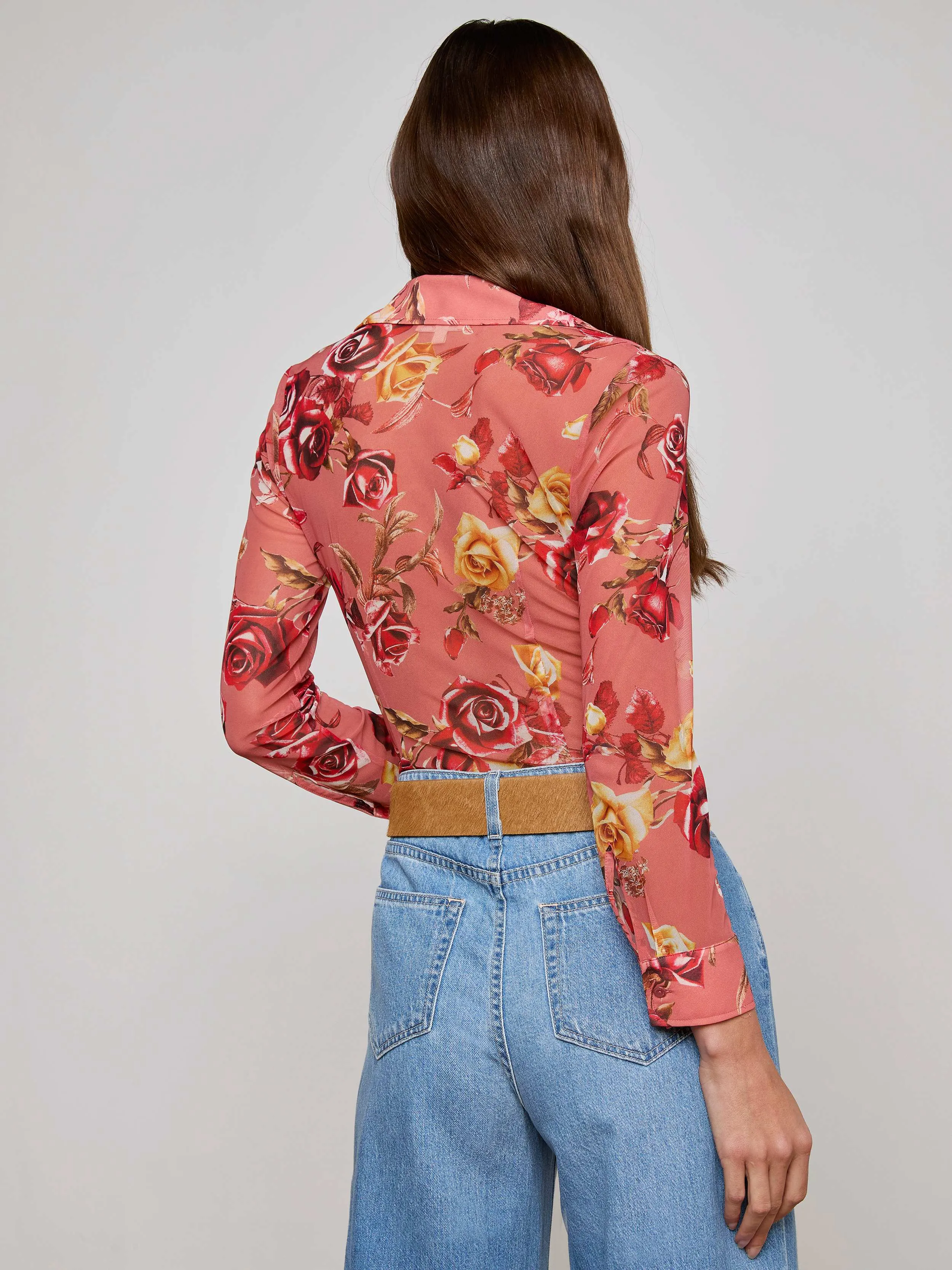 Indiana Mesh Blouse sold by L'AGENCE product image thumbnail 3