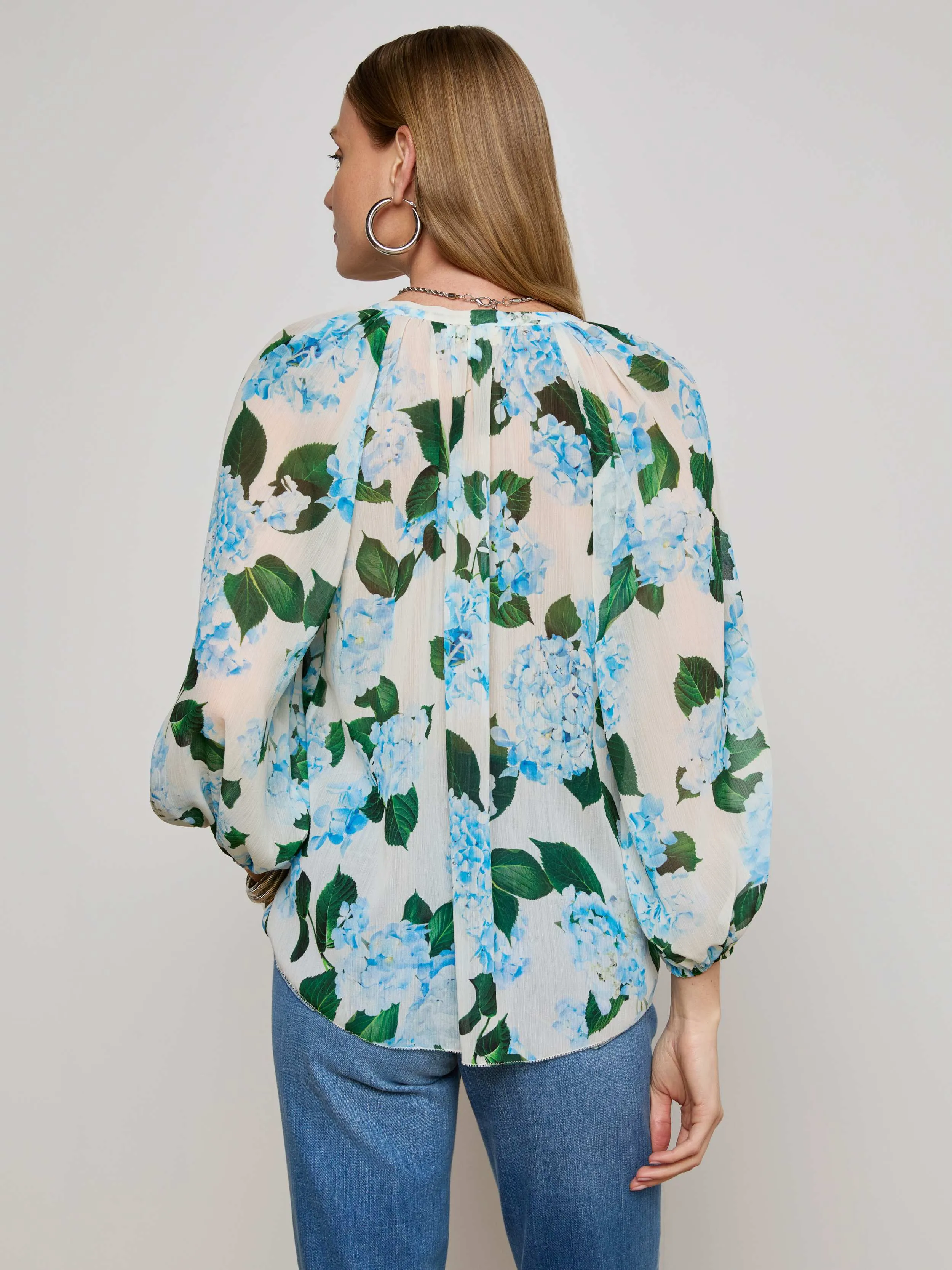 Teagan Blouse sold by L'AGENCE product image thumbnail 3