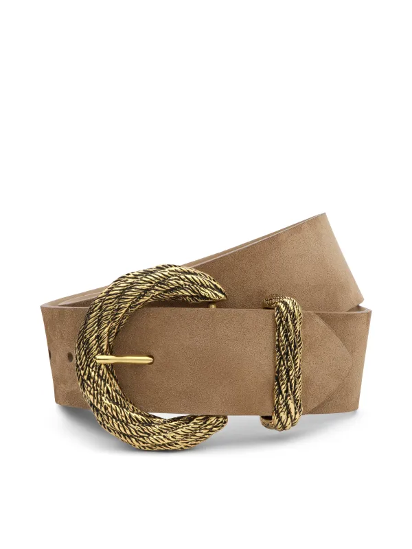 Adelle Suede Belt sold by L'AGENCE