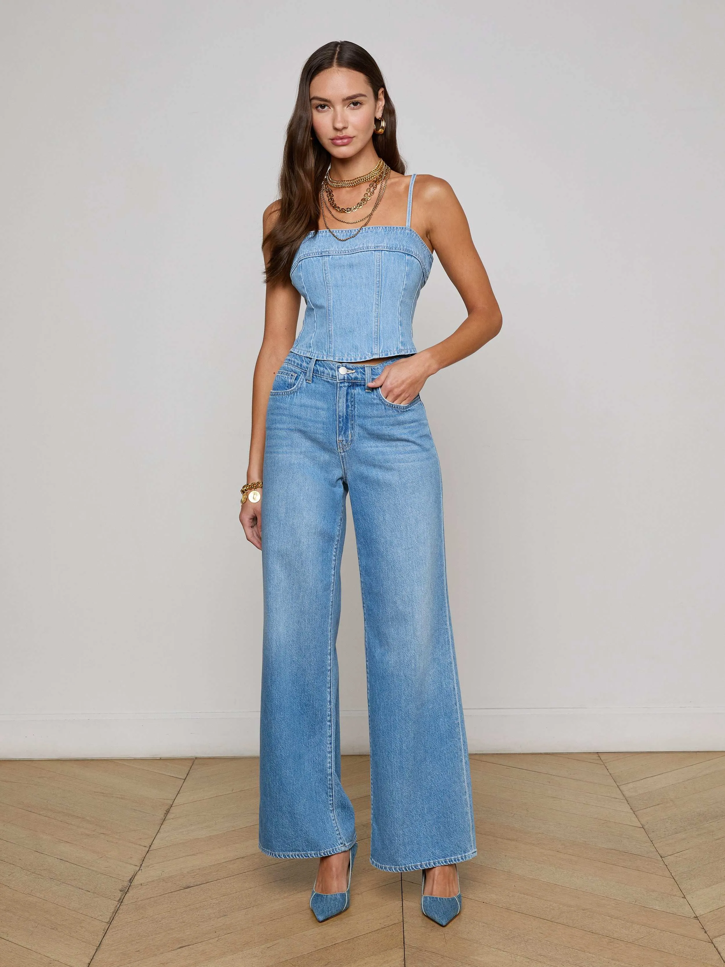 Arlin Tank sold by L'AGENCE product image thumbnail 2