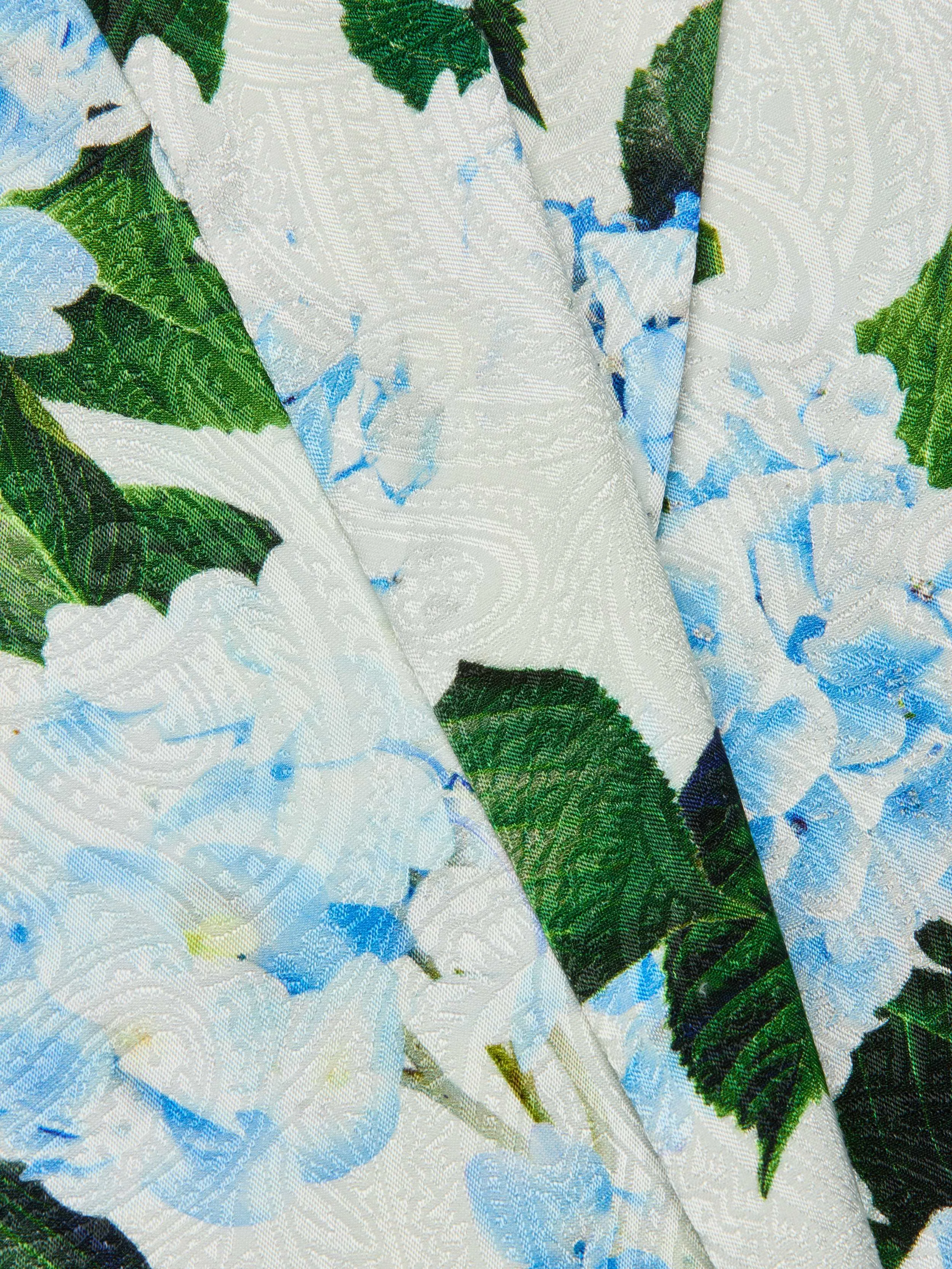 Ciara Satin Robe Top sold by L'AGENCE product image thumbnail 5