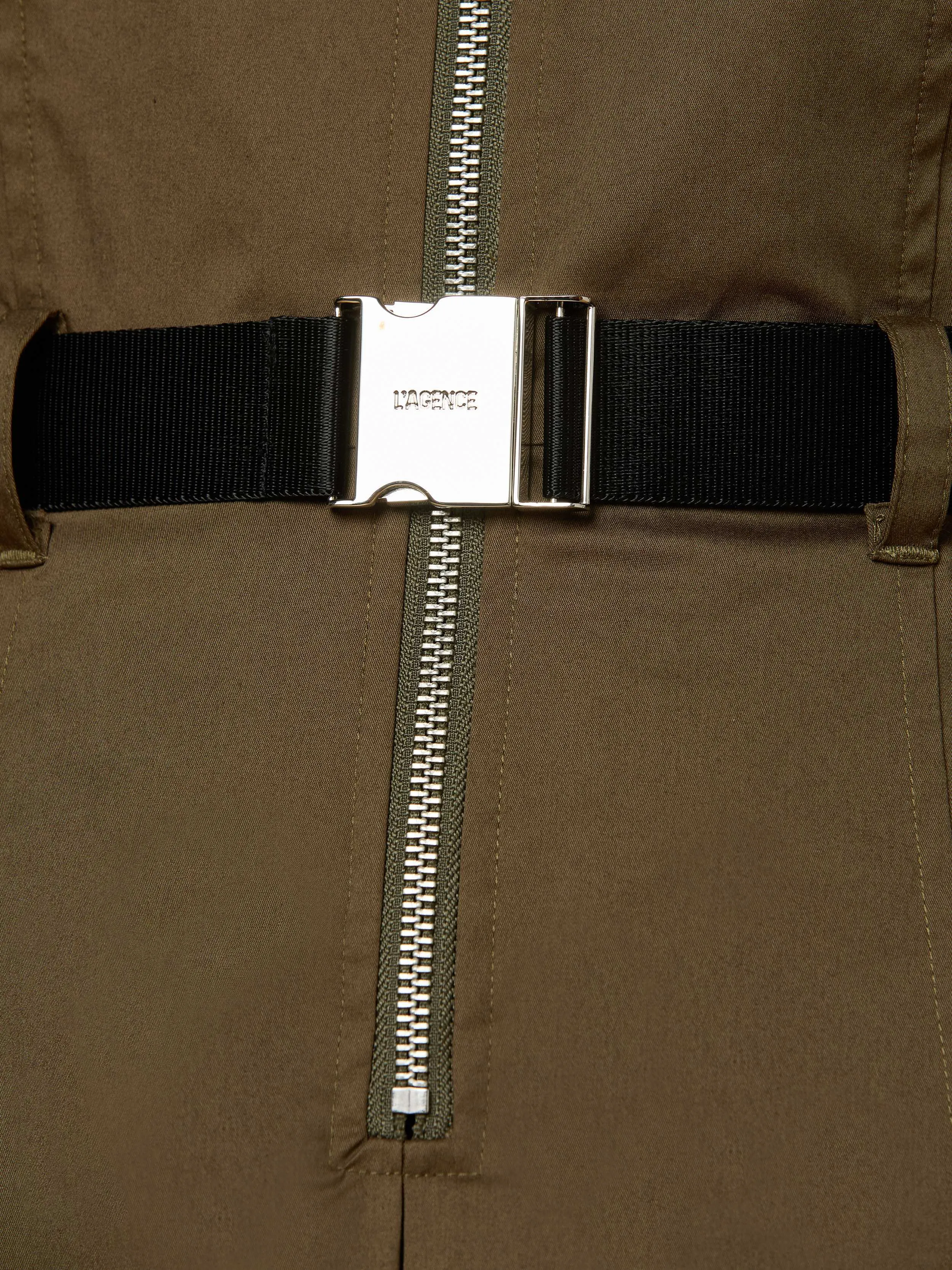 Sima Mini Shirt Dress sold by L'AGENCE product image thumbnail 3