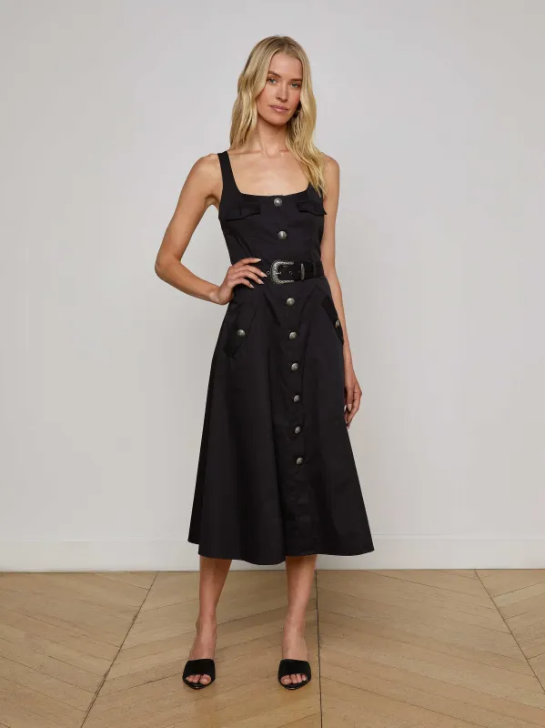 Tazia Midi Dress made by L'AGENCE