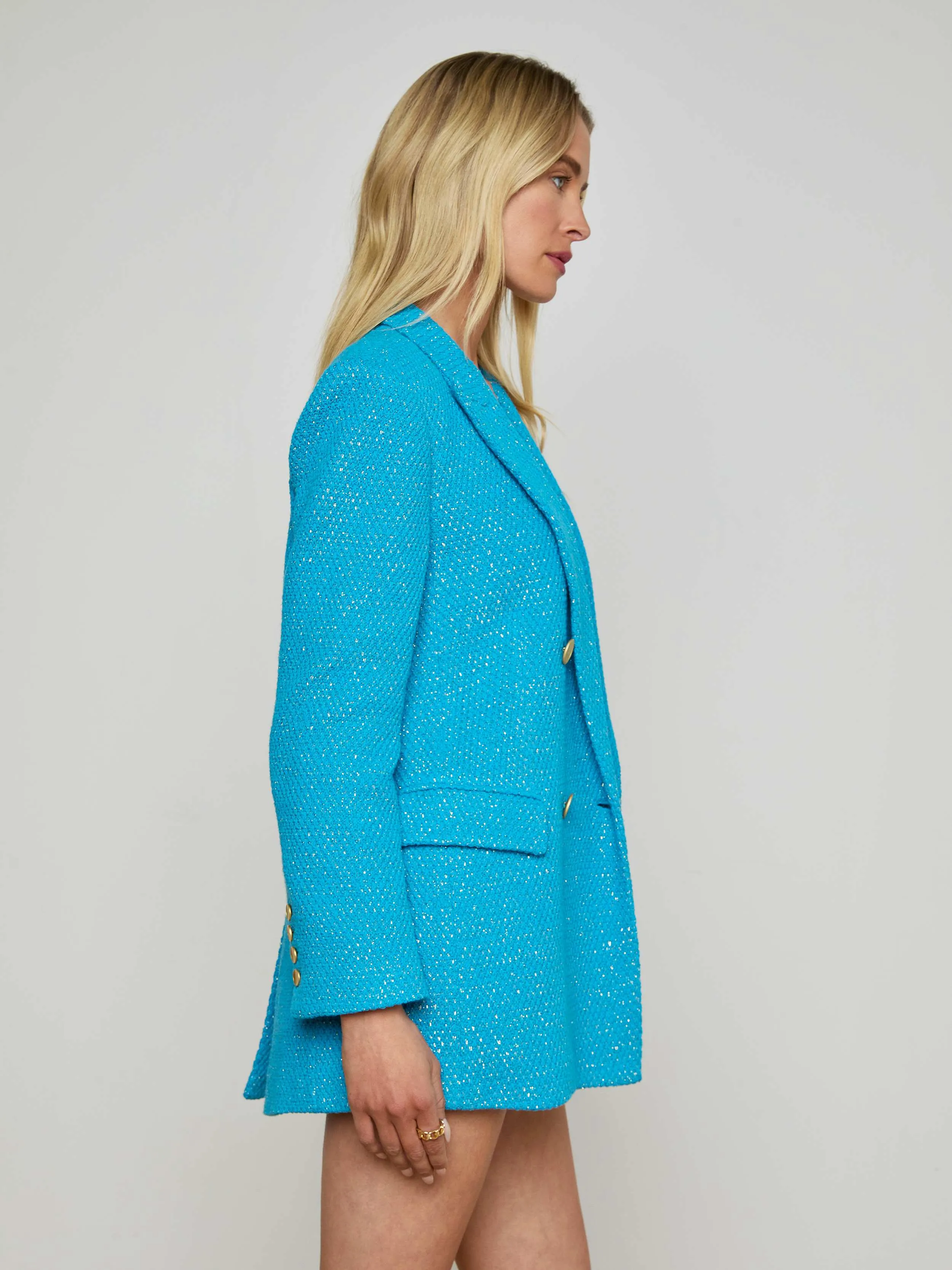Riva Oversized Knit Blazer sold by L'AGENCE product image thumbnail 2