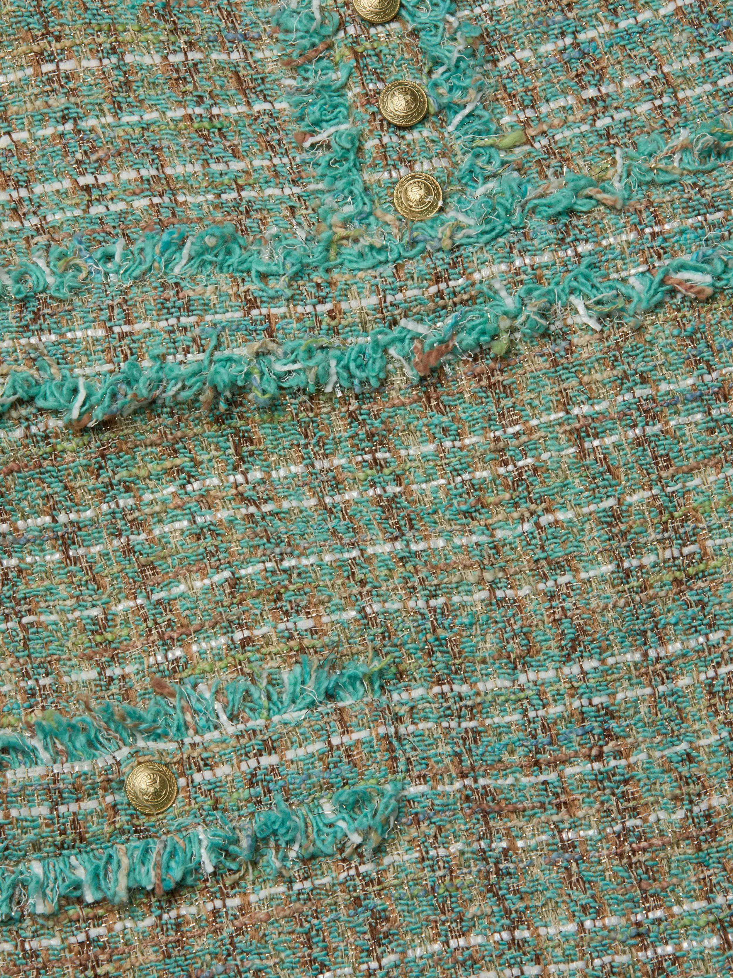 Valli Tweed Mini Dress sold by L'AGENCE product image thumbnail 5