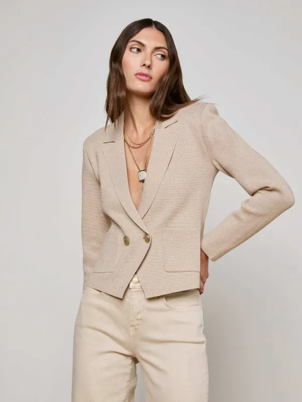 Sofia Knit Blazer sold by L'AGENCE