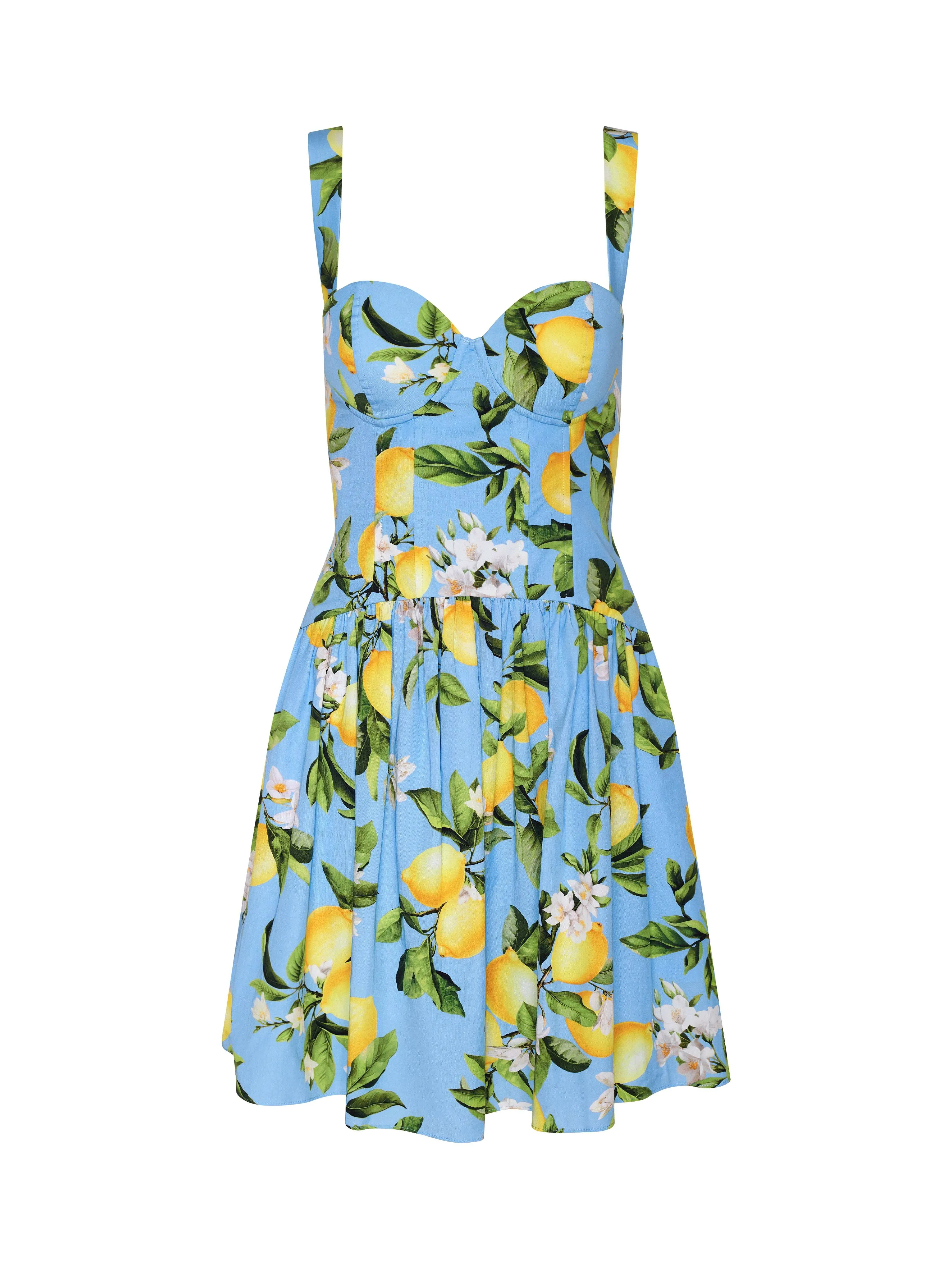 Jai Drop Waist Mini Dress sold by L'AGENCE product image thumbnail 5