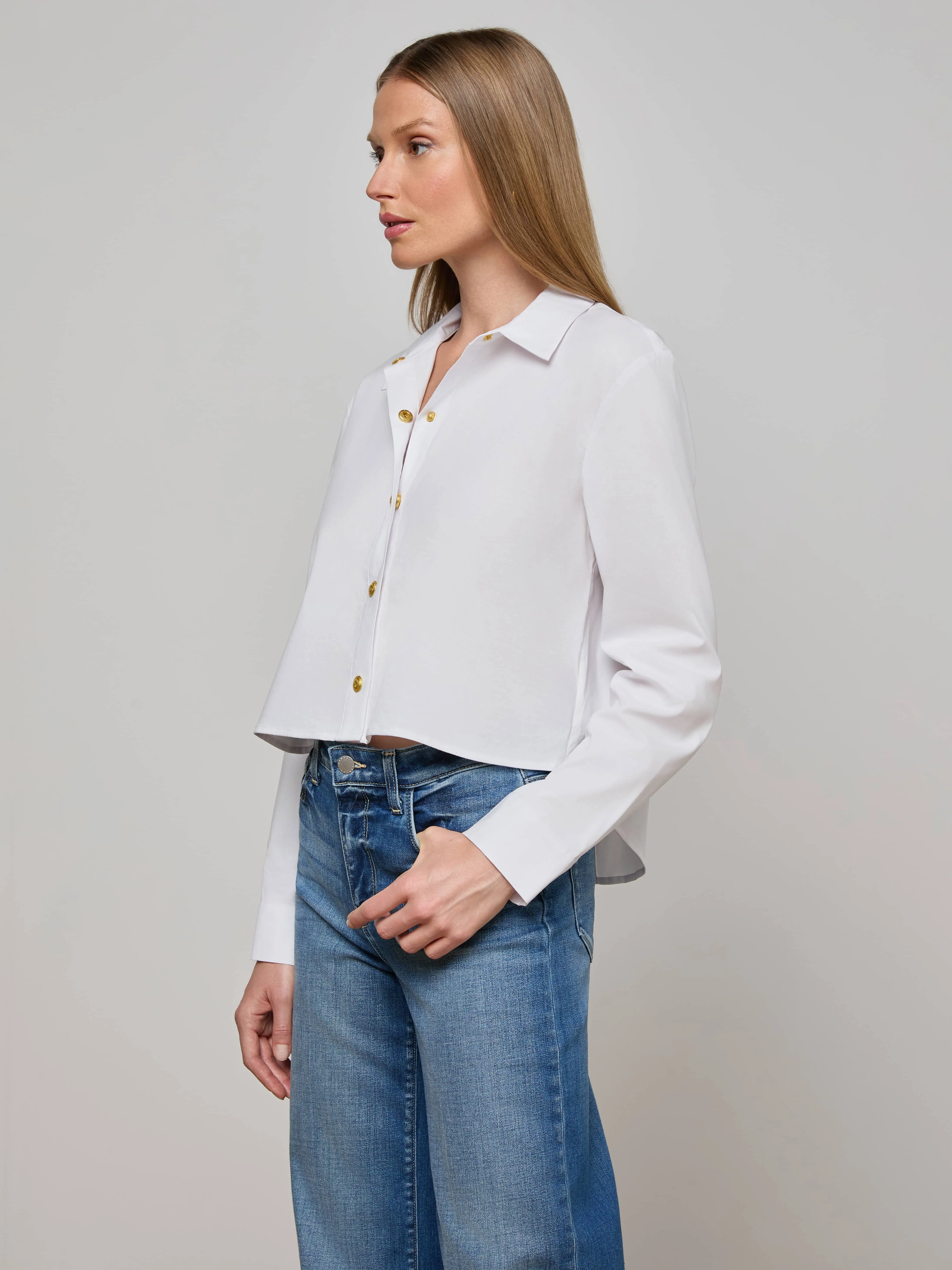 Cosette Shirt sold by L'AGENCE product image thumbnail 3