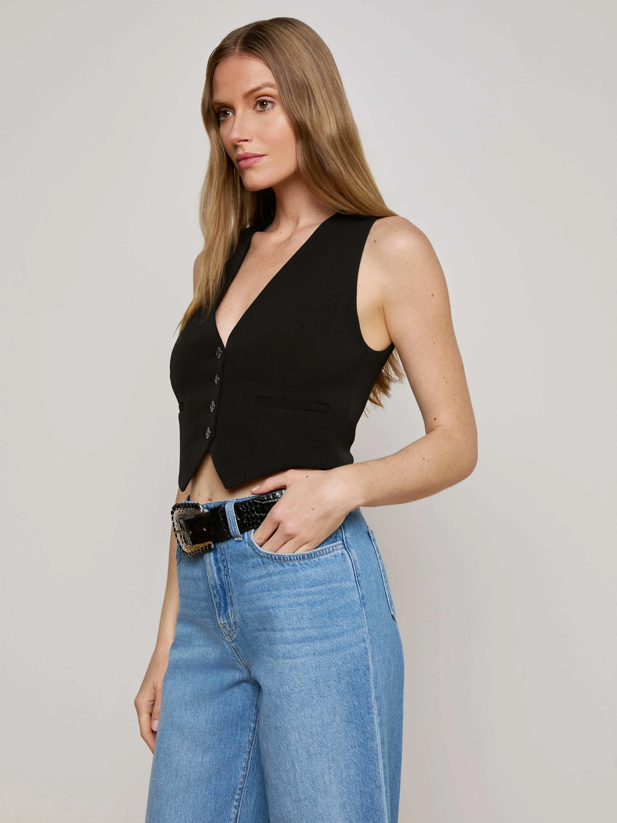 Jianna Vest sold by L'AGENCE product image thumbnail 3