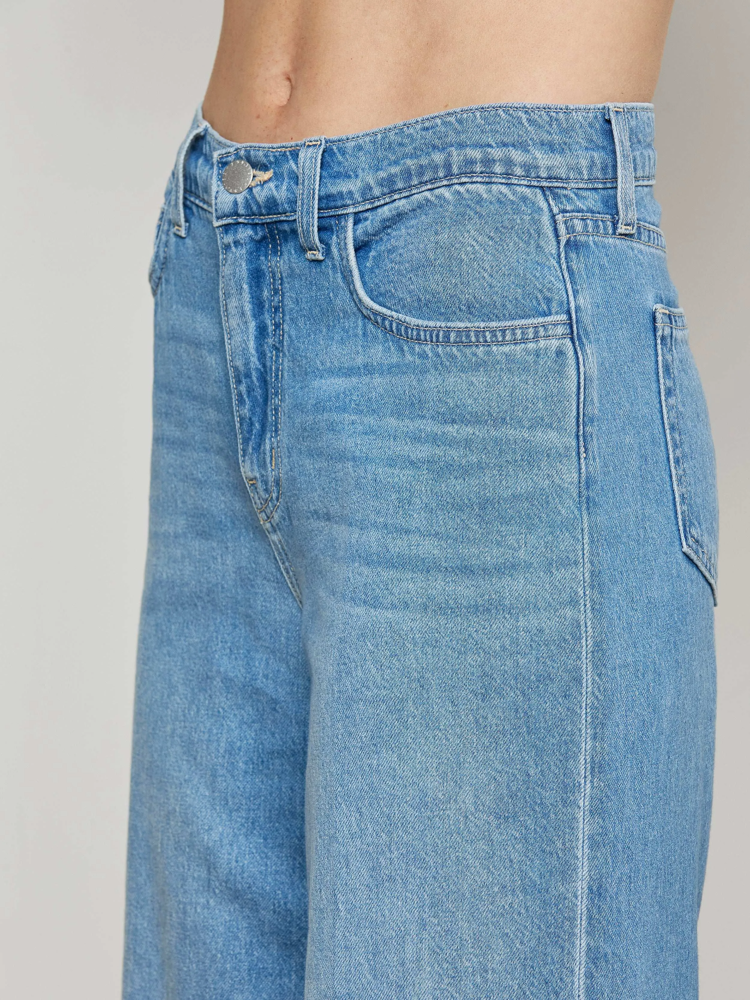 Alicent Wide-Leg Jean sold by L'AGENCE product image thumbnail 4