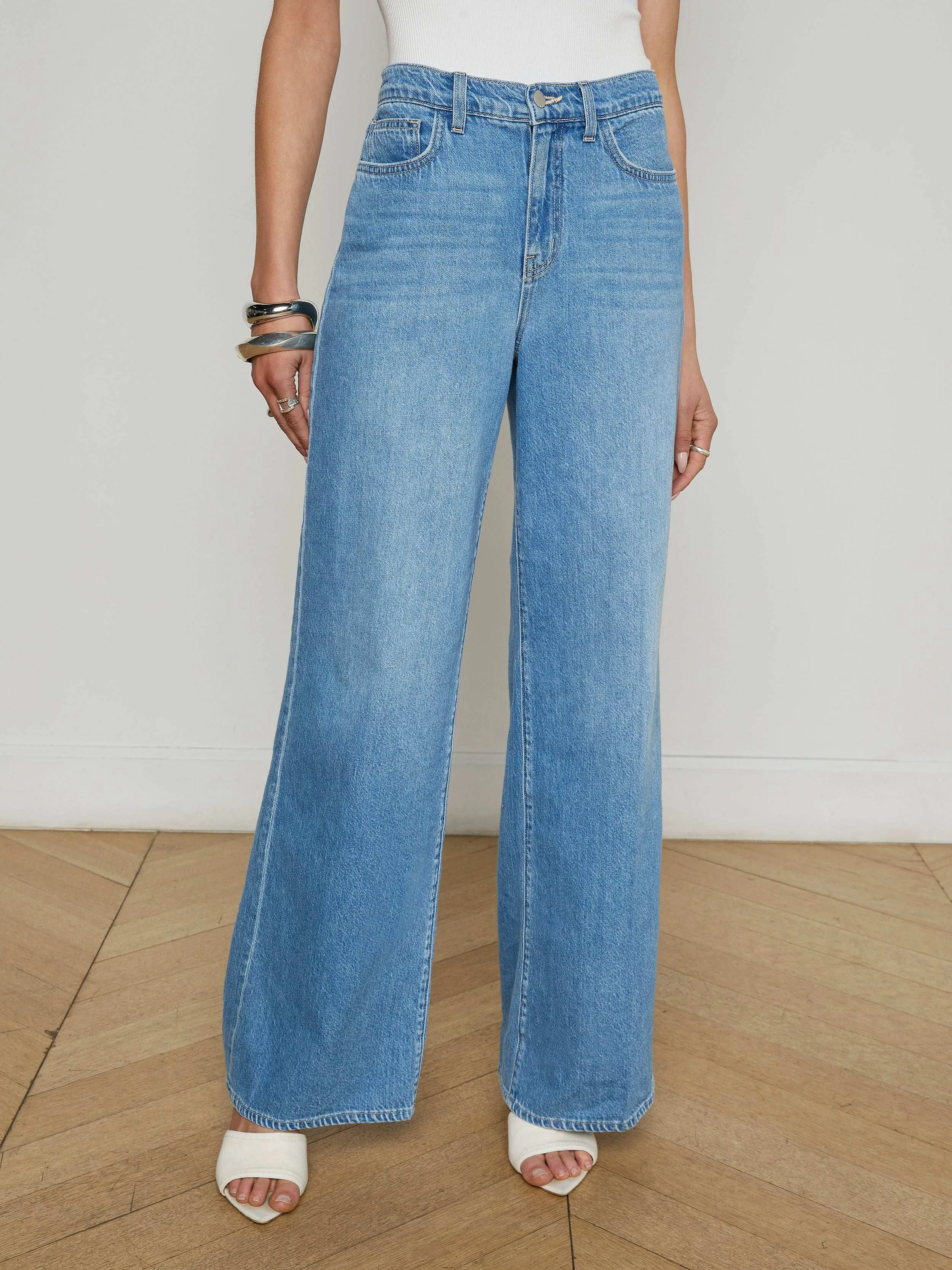 Alicent Wide-Leg Jean sold by L'AGENCE product image thumbnail 2