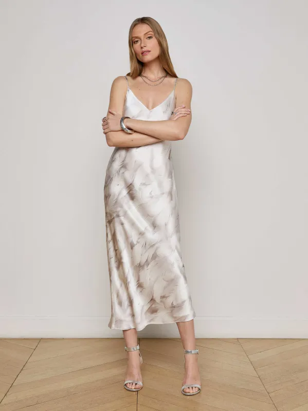 Seridie Silk Slip Dress sold by L'AGENCE