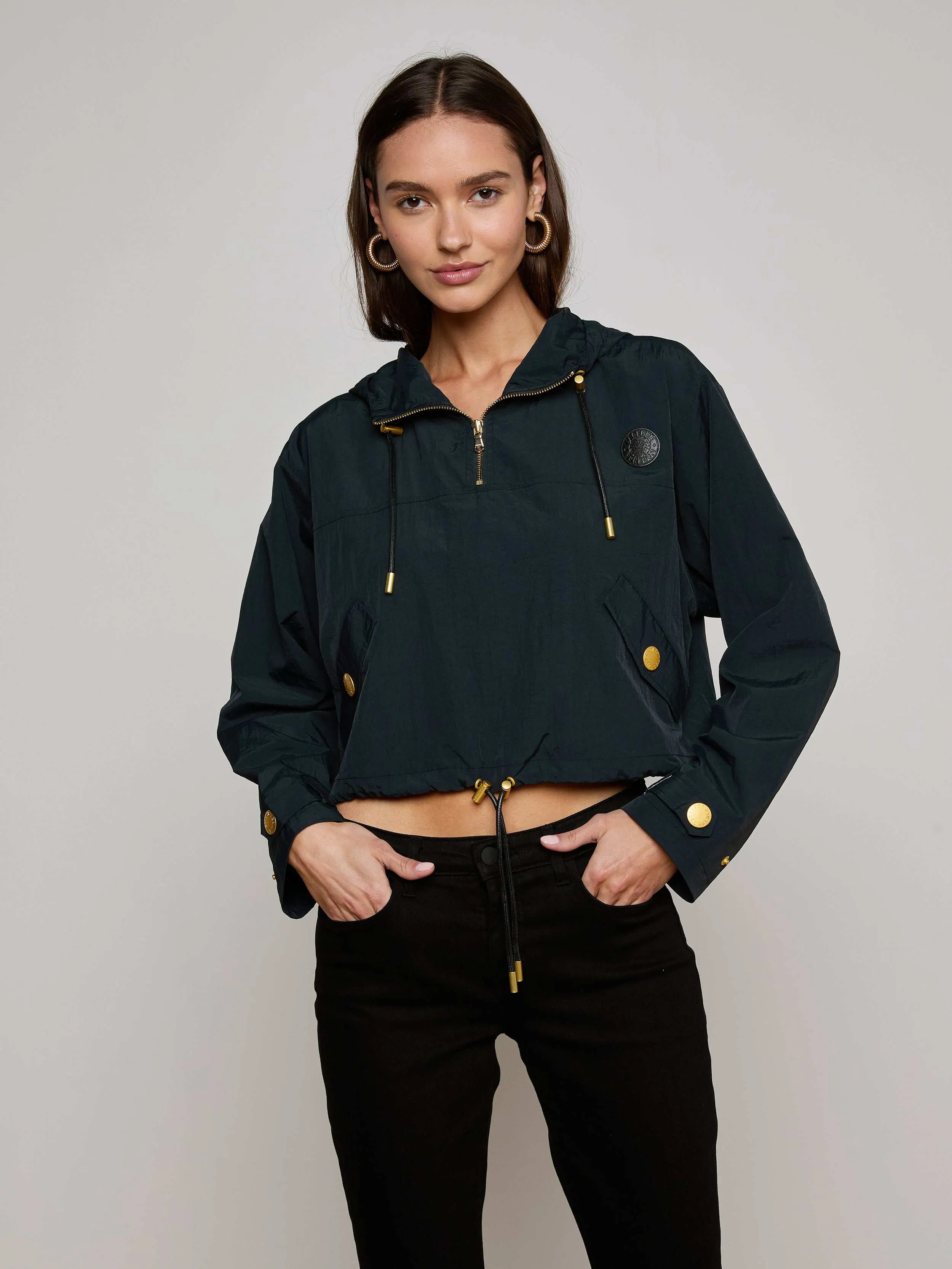 Bronwyn Cropped Windbreaker sold by L'AGENCE