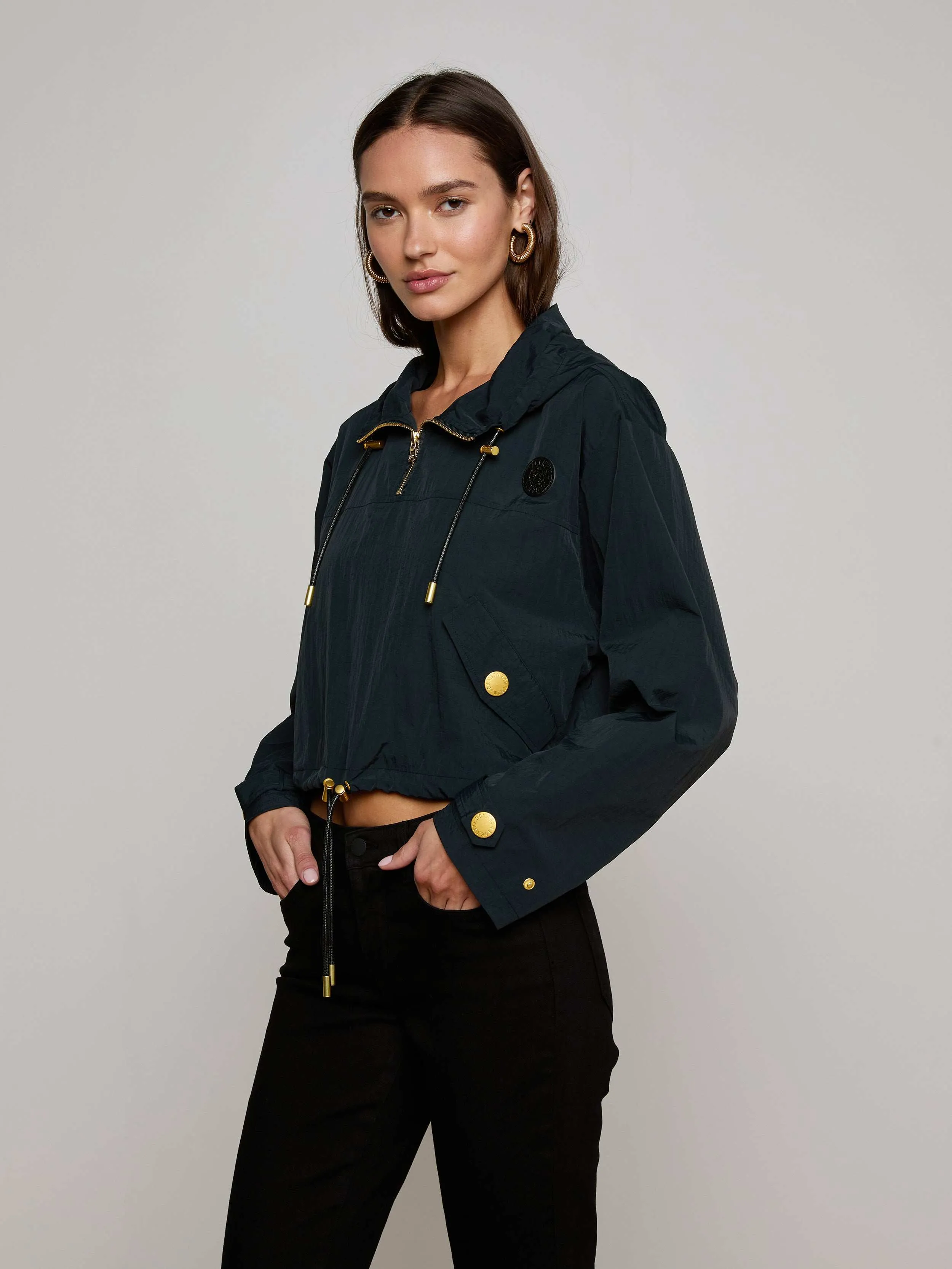 Bronwyn Cropped Windbreaker sold by L'AGENCE product image thumbnail 3