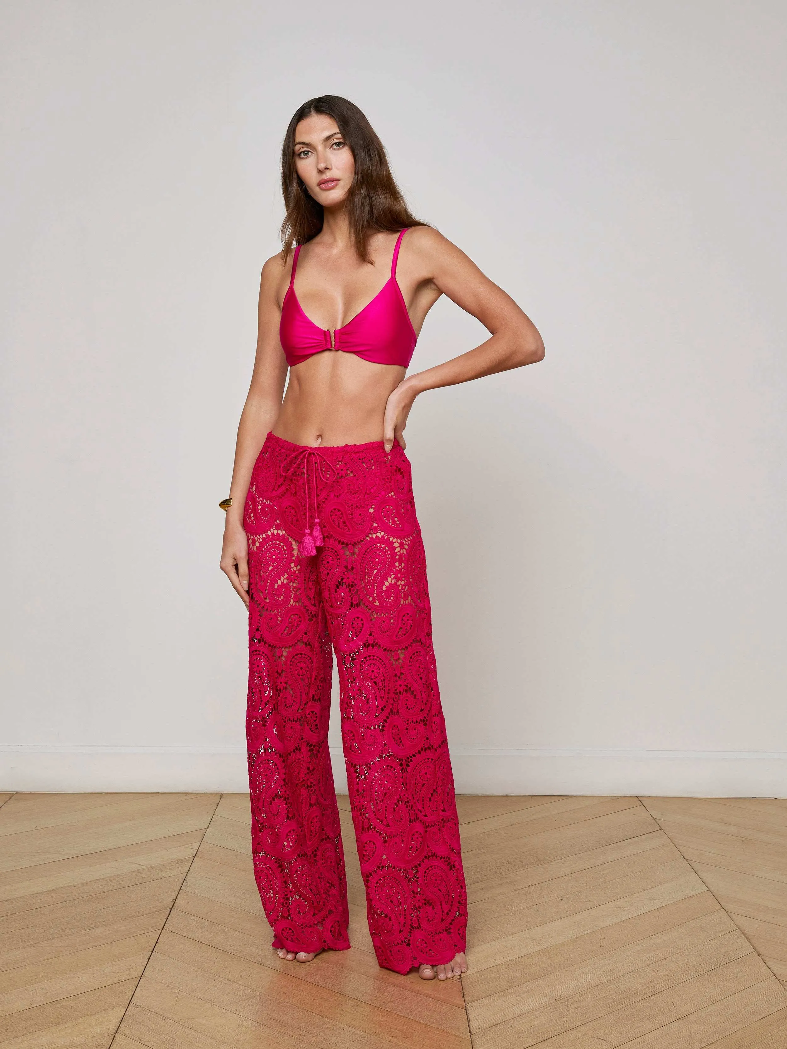 Geraldine Cover-Up Pant sold by L'AGENCE product image thumbnail 2