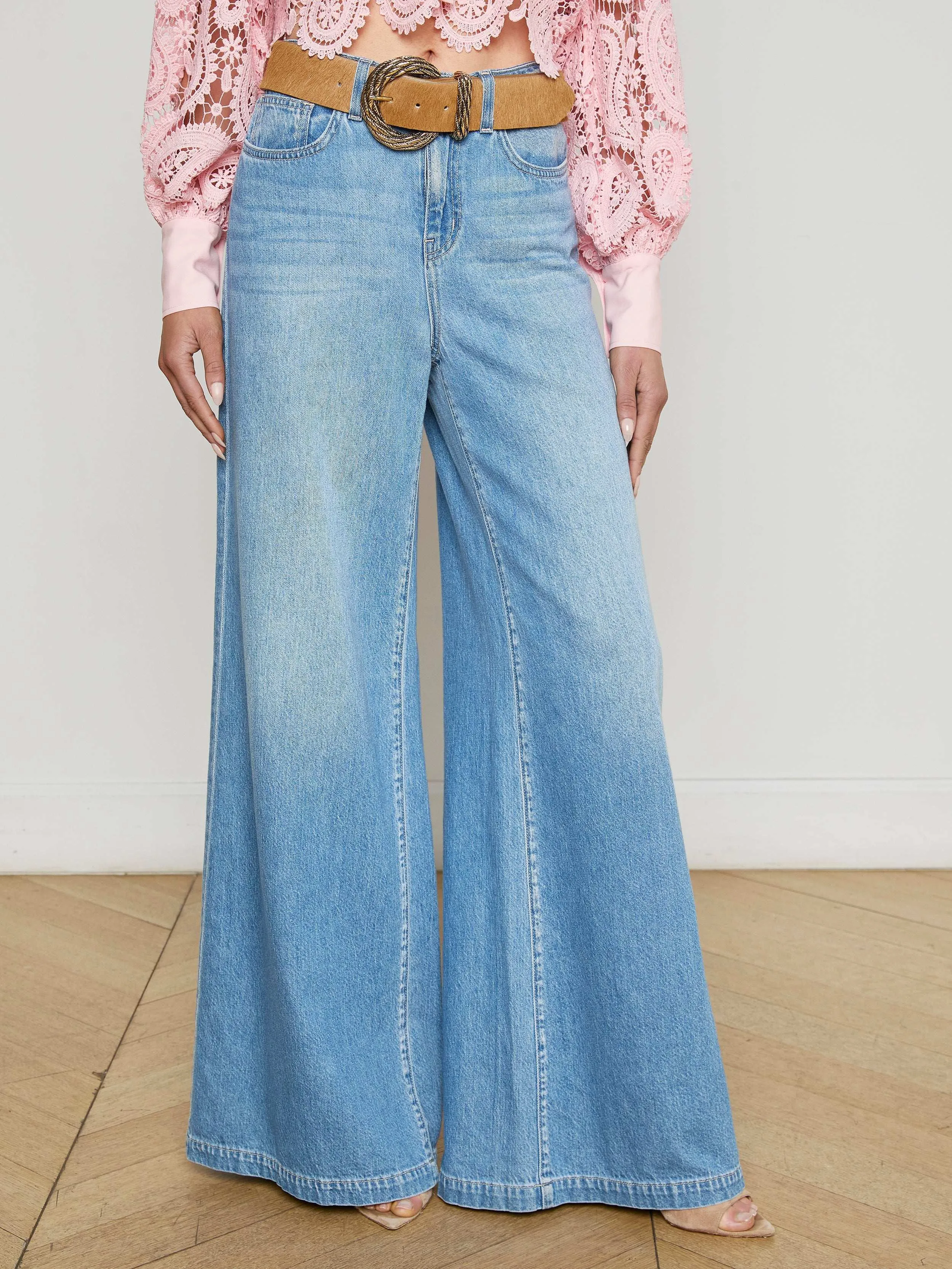 Quincy Wide-Leg Jean sold by L'AGENCE product image thumbnail 2