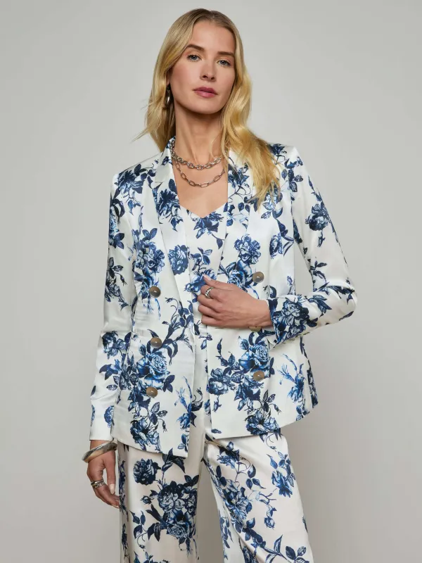 Colin Silk Blazer sold by L'AGENCE