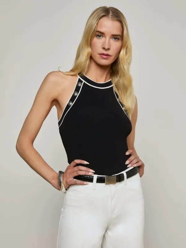 Rosemary Button Tank sold by L'AGENCE