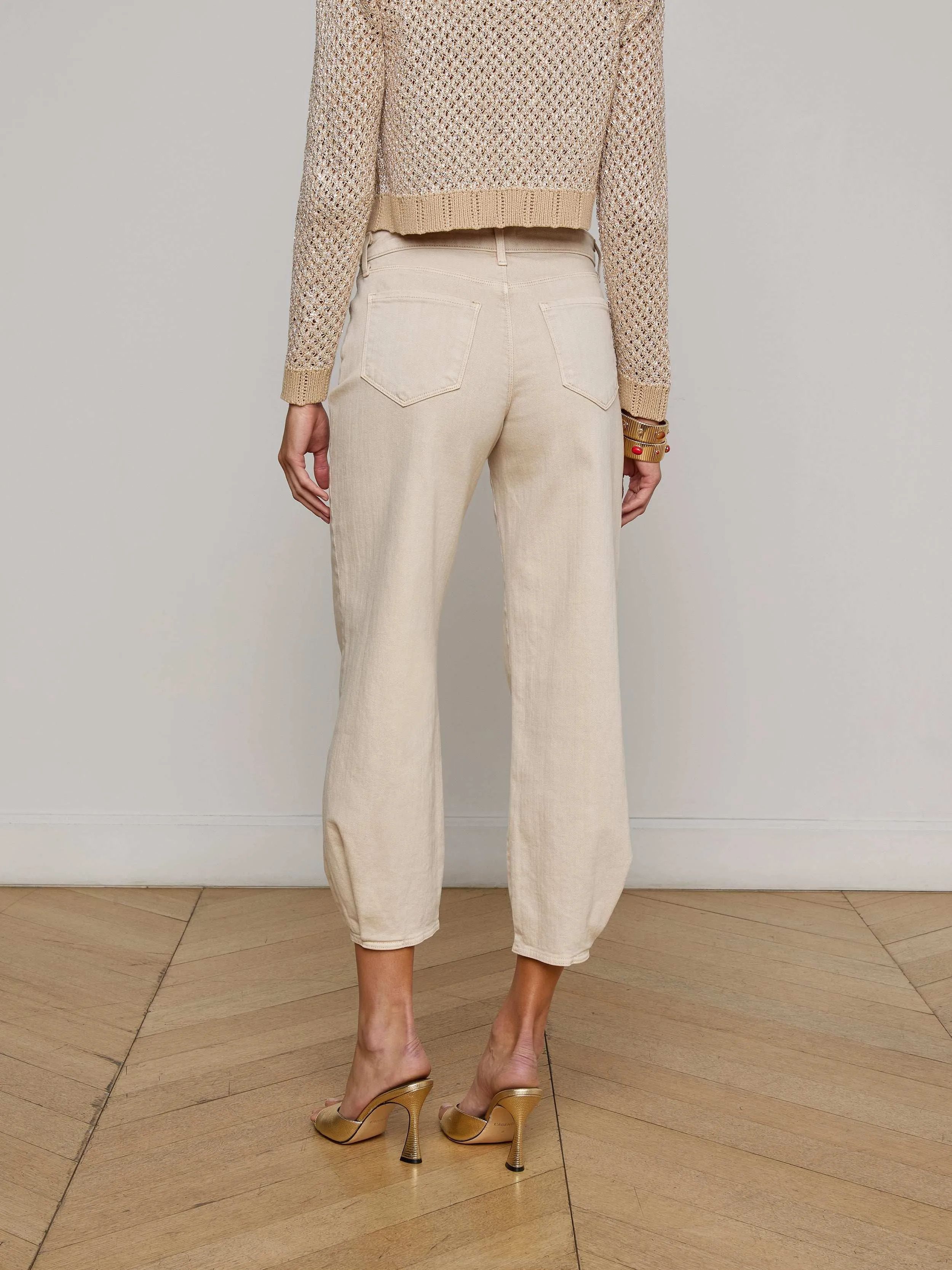 Krista Tapered Jean sold by L'AGENCE product image thumbnail 4