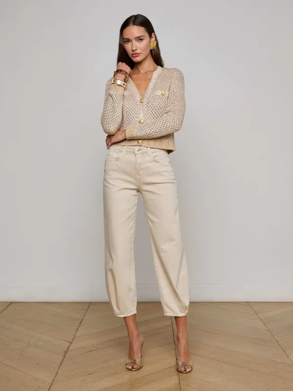 Krista Tapered Jean sold by L'AGENCE