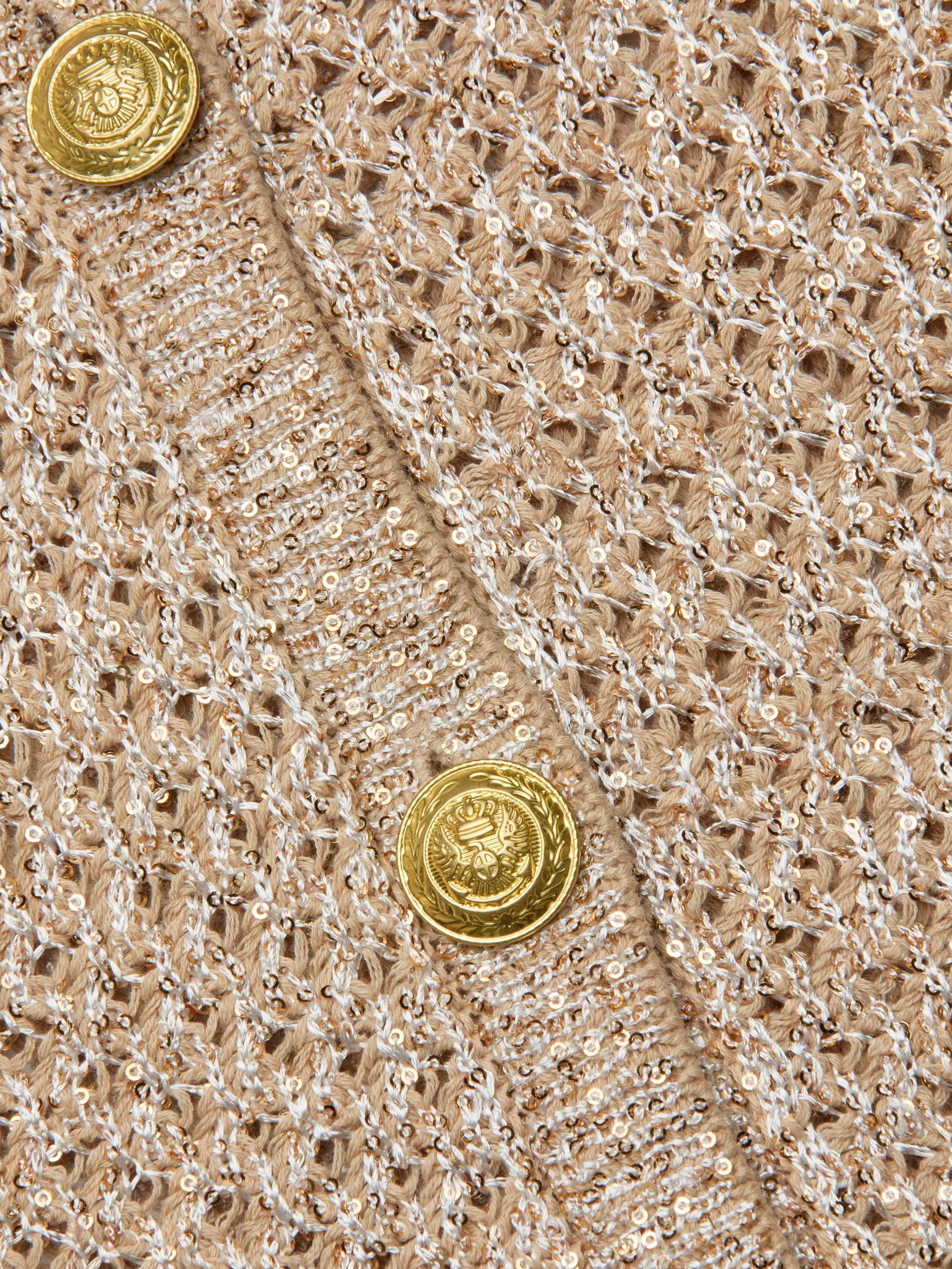 Blanca Sequin Cardigan sold by L'AGENCE product image thumbnail 2