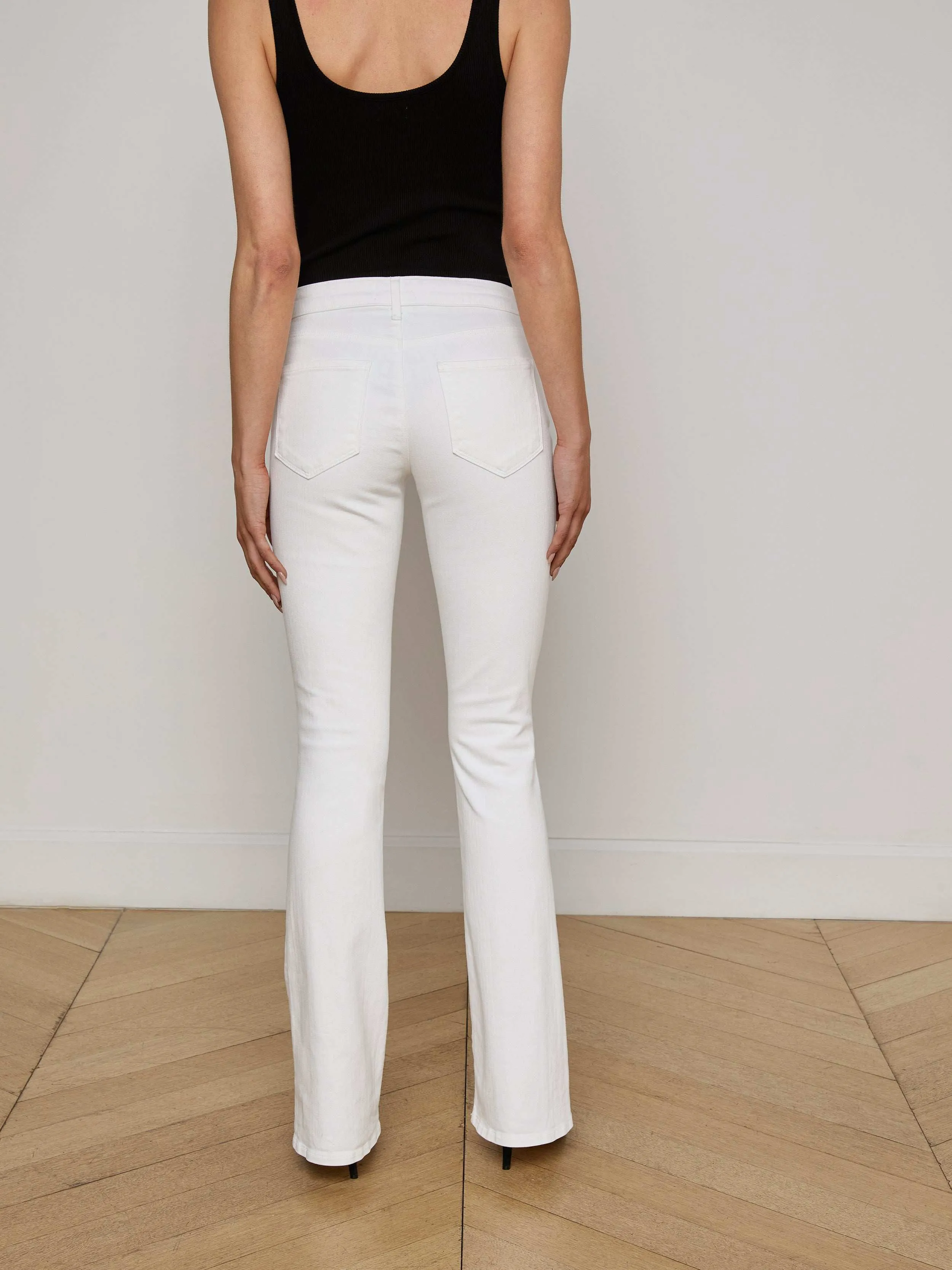 Cara Low-Rise Bootcut Jean sold by L'AGENCE product image thumbnail 4