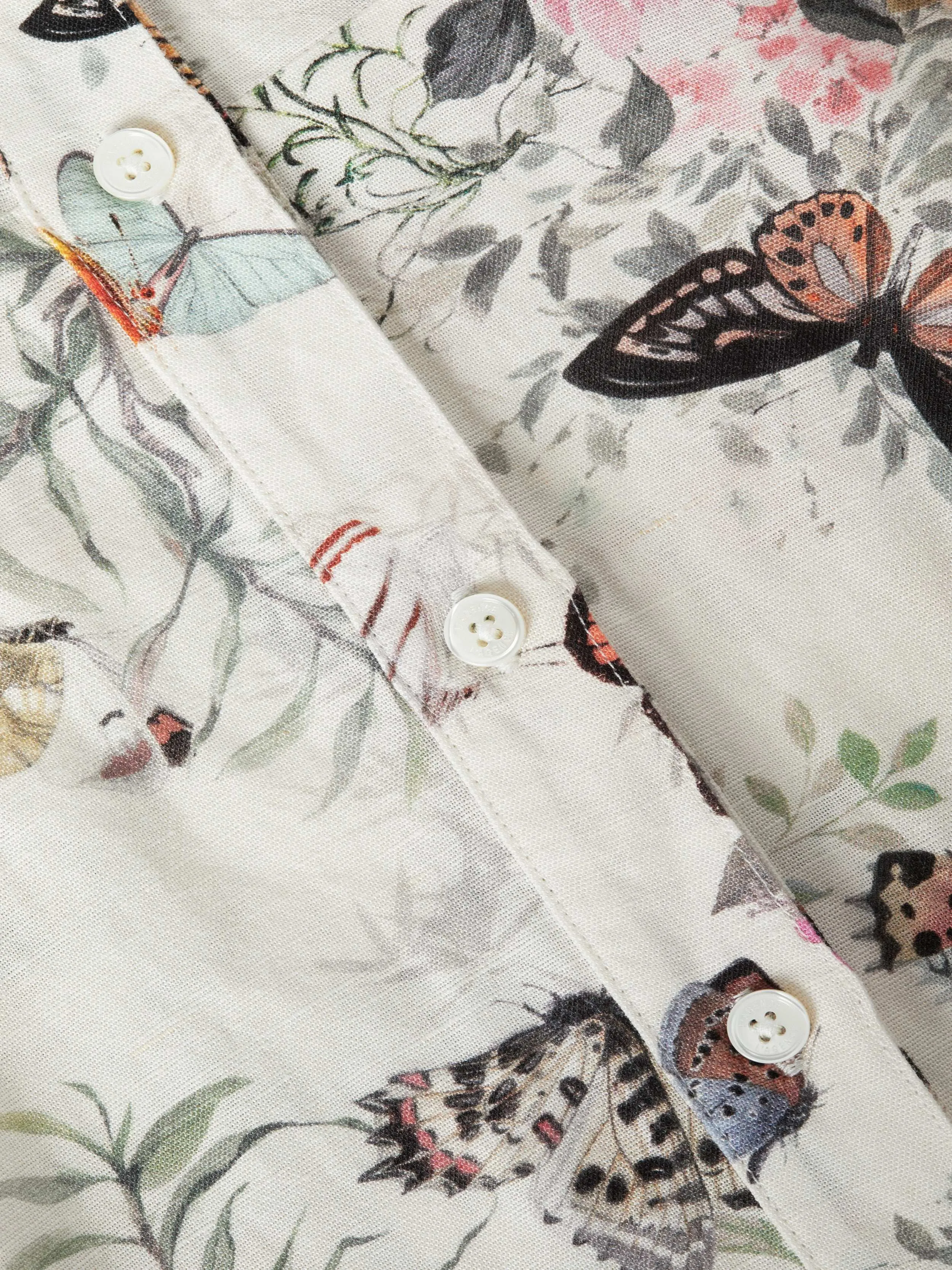 Demie Linen-Blend Shirt Dress sold by L'AGENCE product image thumbnail 5