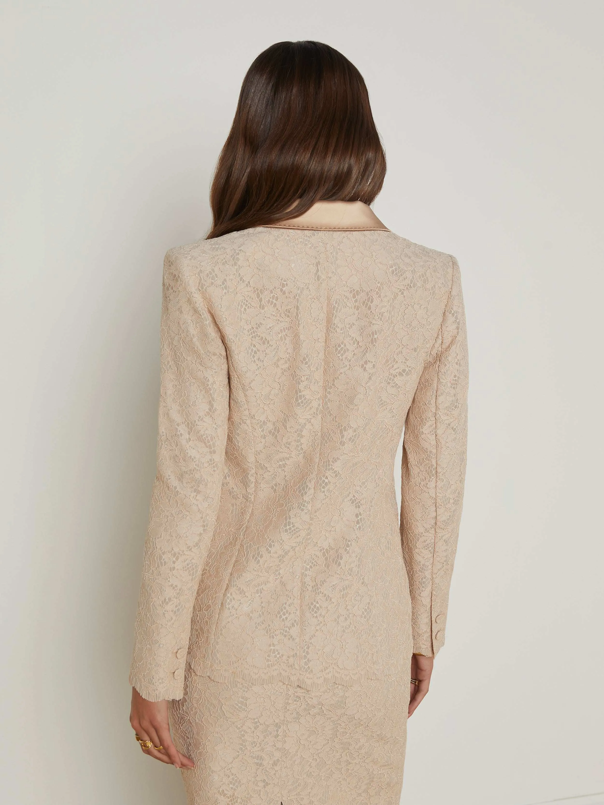 Clementine Lace Blazer sold by L'AGENCE product image thumbnail 3