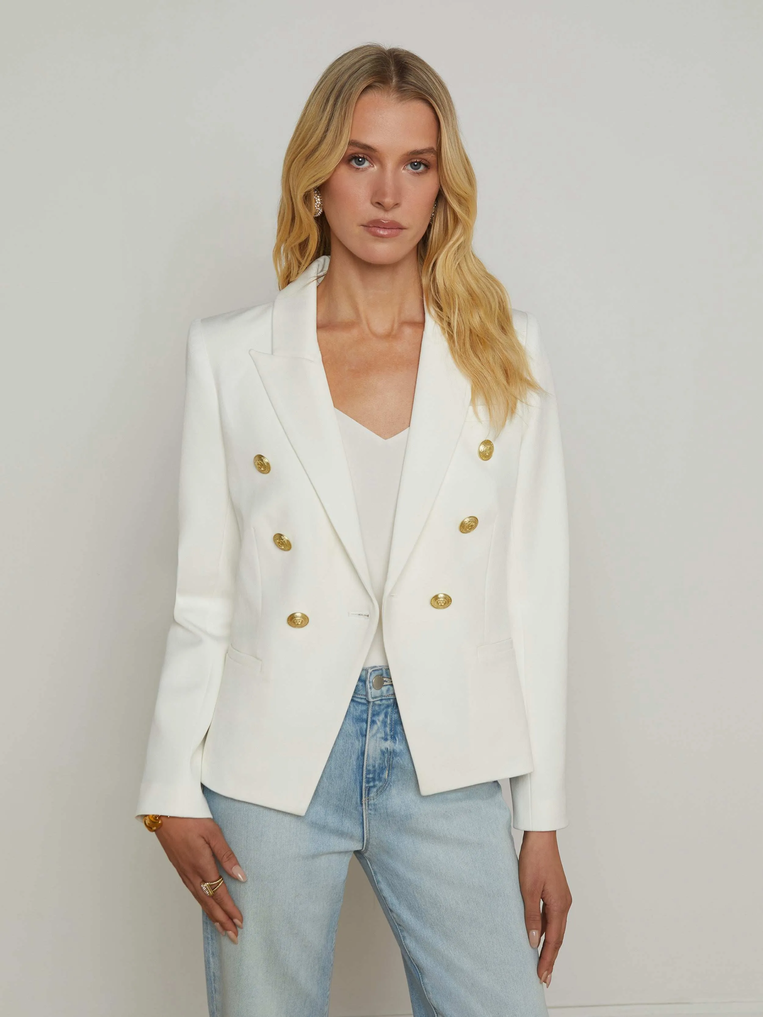Marie Slim-Fit Blazer sold by L'AGENCE