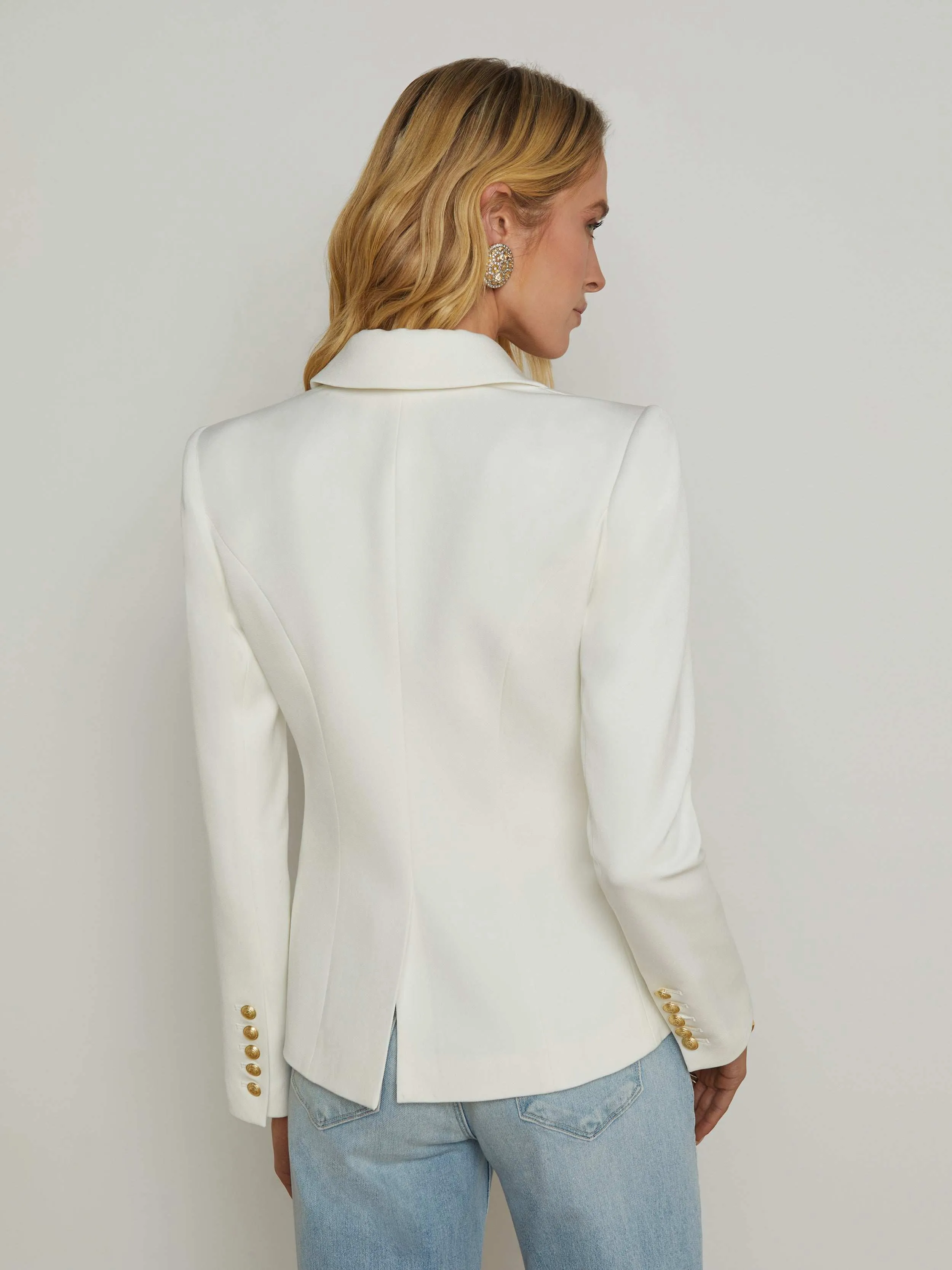 Marie Slim-Fit Blazer sold by L'AGENCE product image thumbnail 3