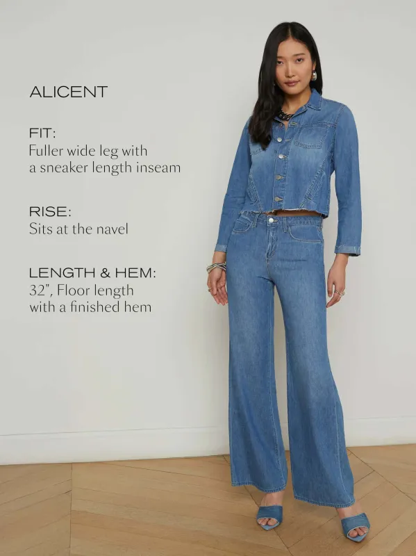 Alicent Wide-Leg Jean sold by L'AGENCE