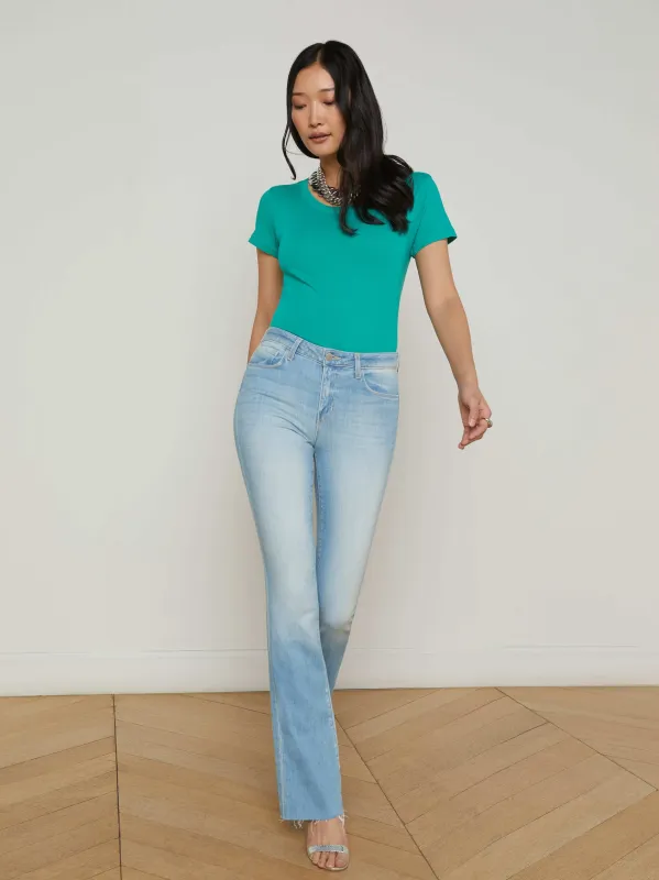 Ruth Straight-Leg Jean sold by L'AGENCE