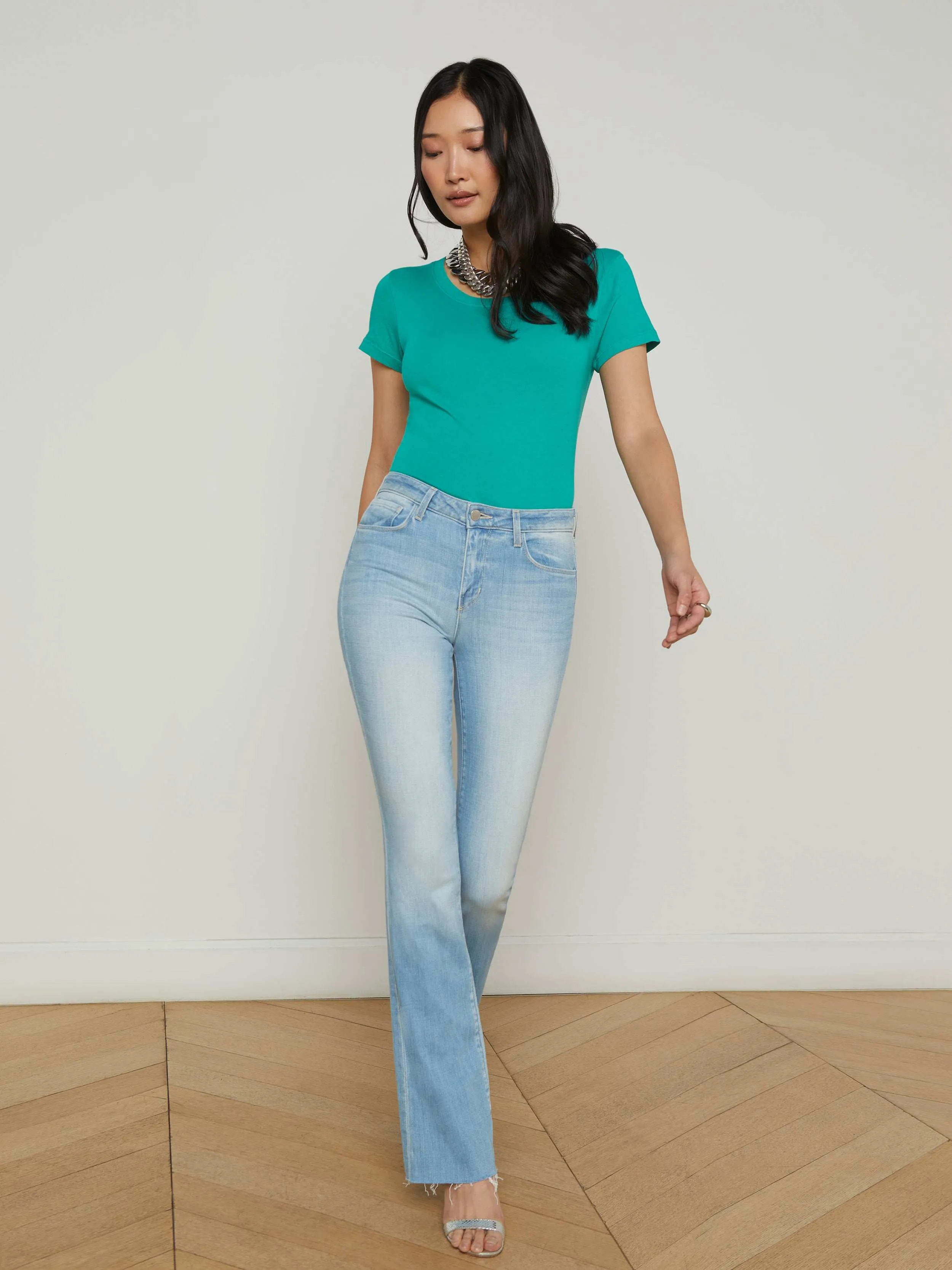 Ruth Straight-Leg Jean sold by L'AGENCE