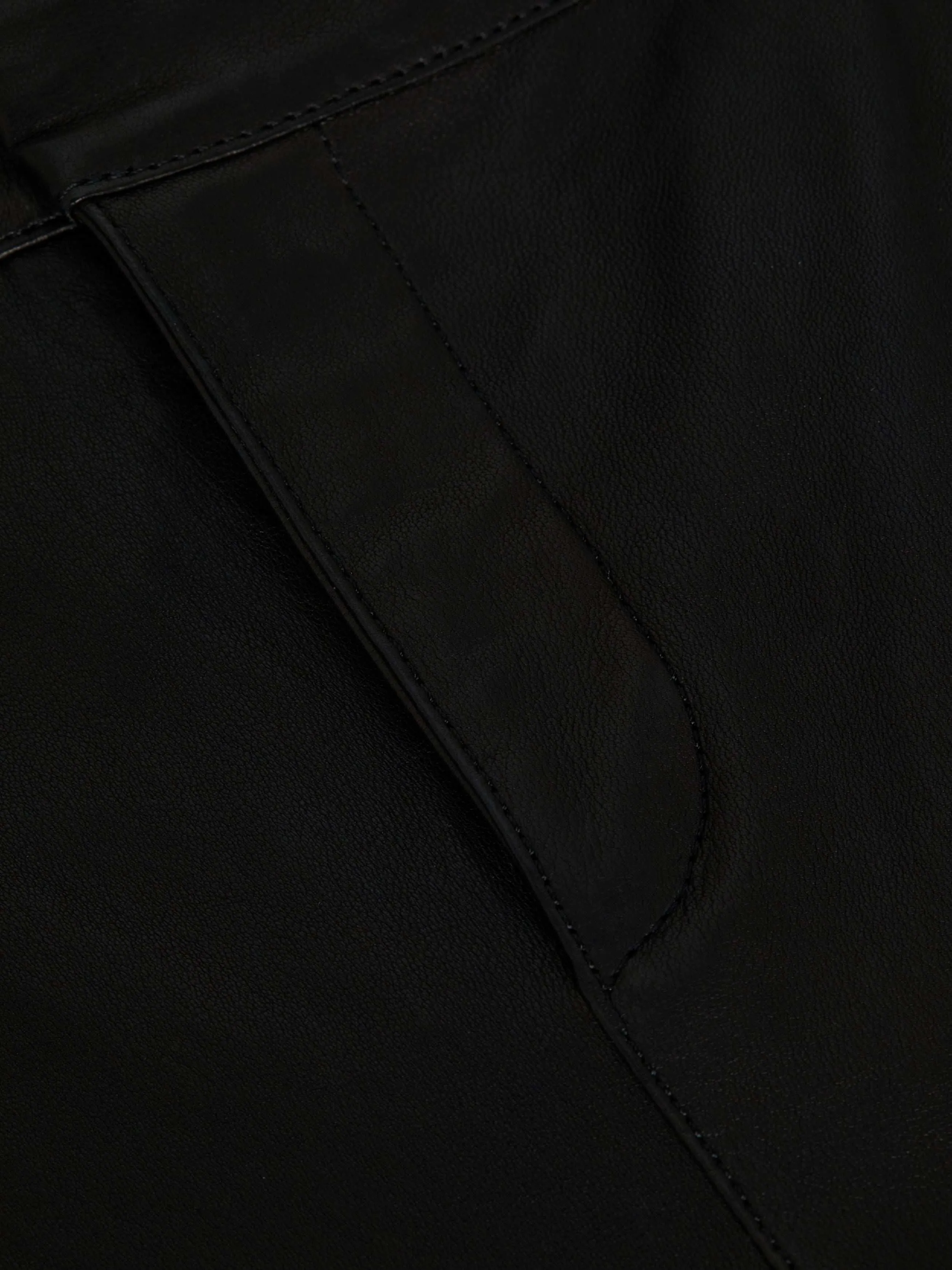 Ketra Leather Bootcut Trouser sold by L'AGENCE product image thumbnail 5