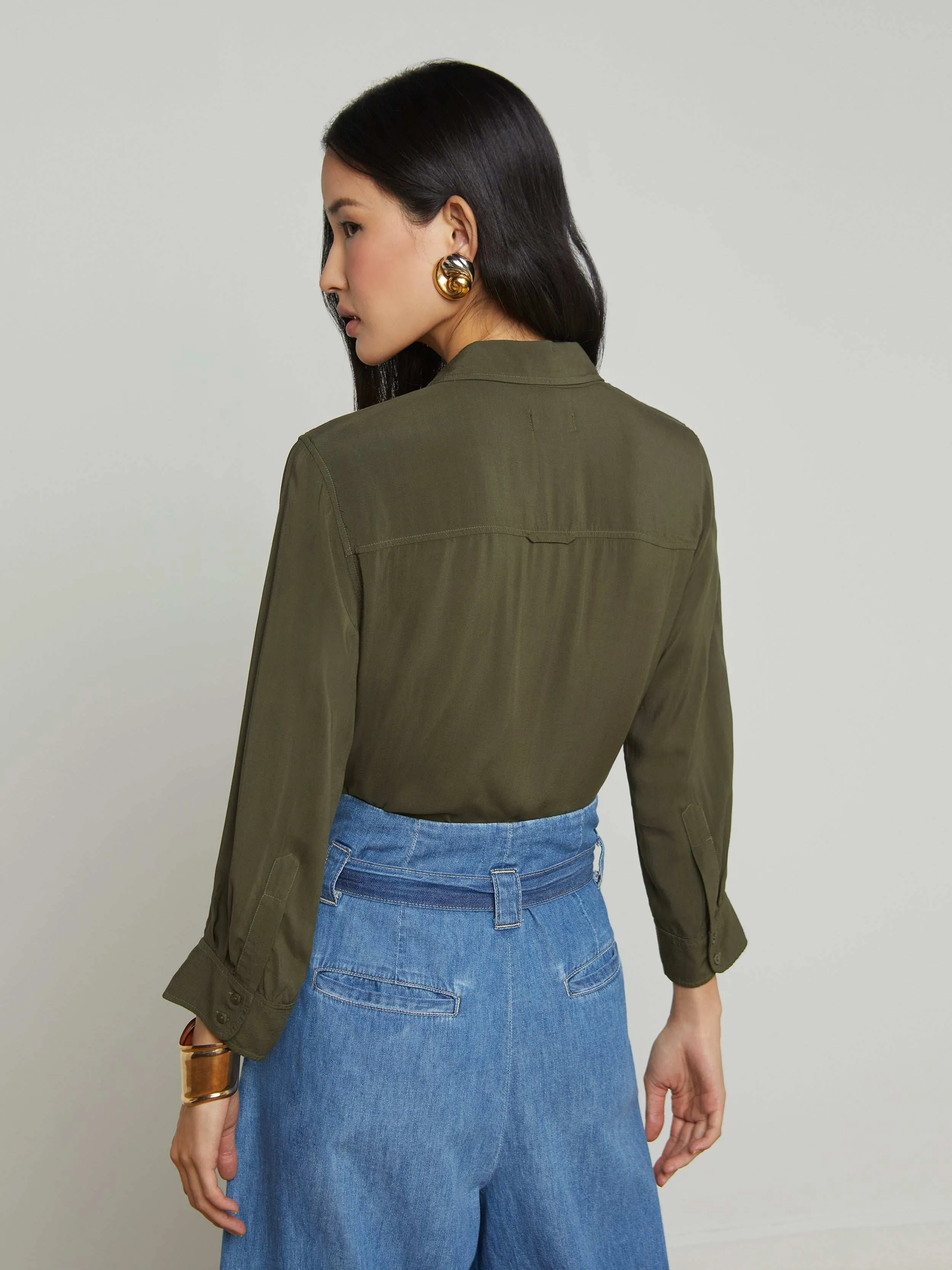 Marlene Blouse sold by L'AGENCE product image thumbnail 4