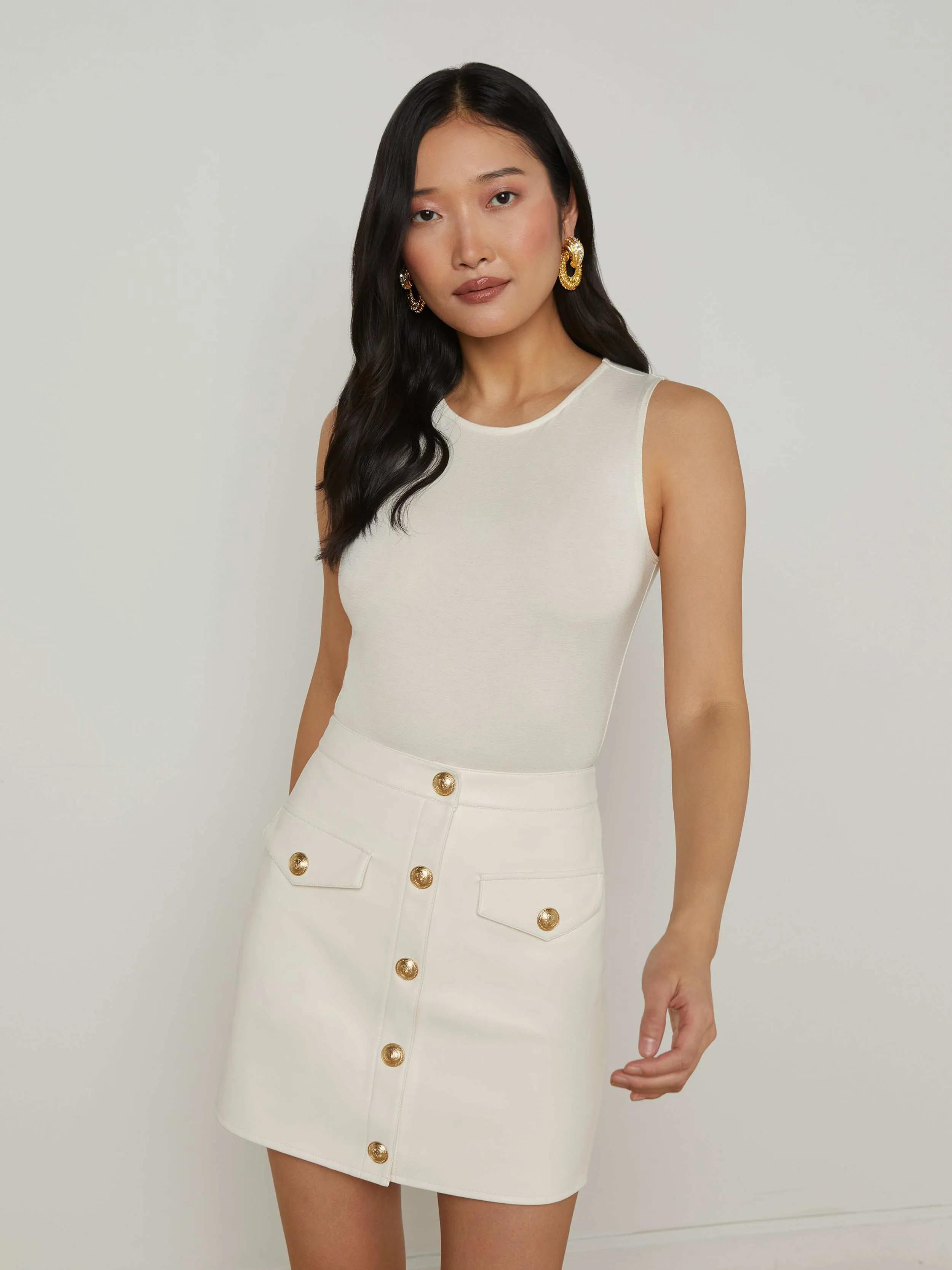 Amia Tank Bodysuit sold by L'AGENCE