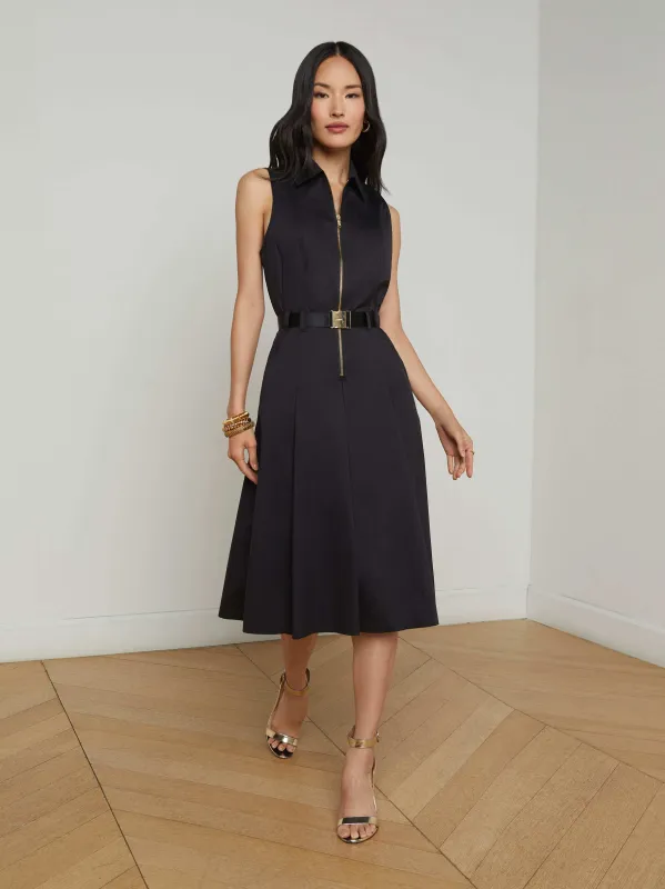 Kylo Poplin Shirt Dress sold by L'AGENCE