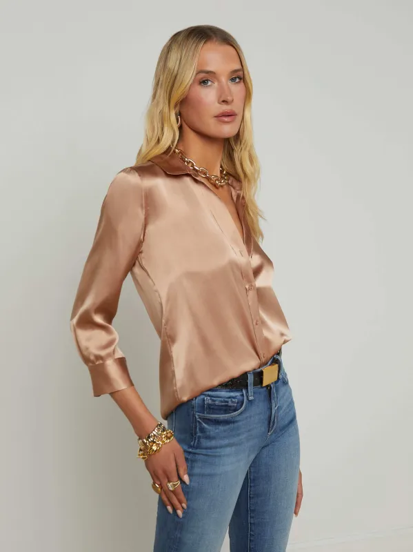 Dani Silk Blouse sold by L'AGENCE