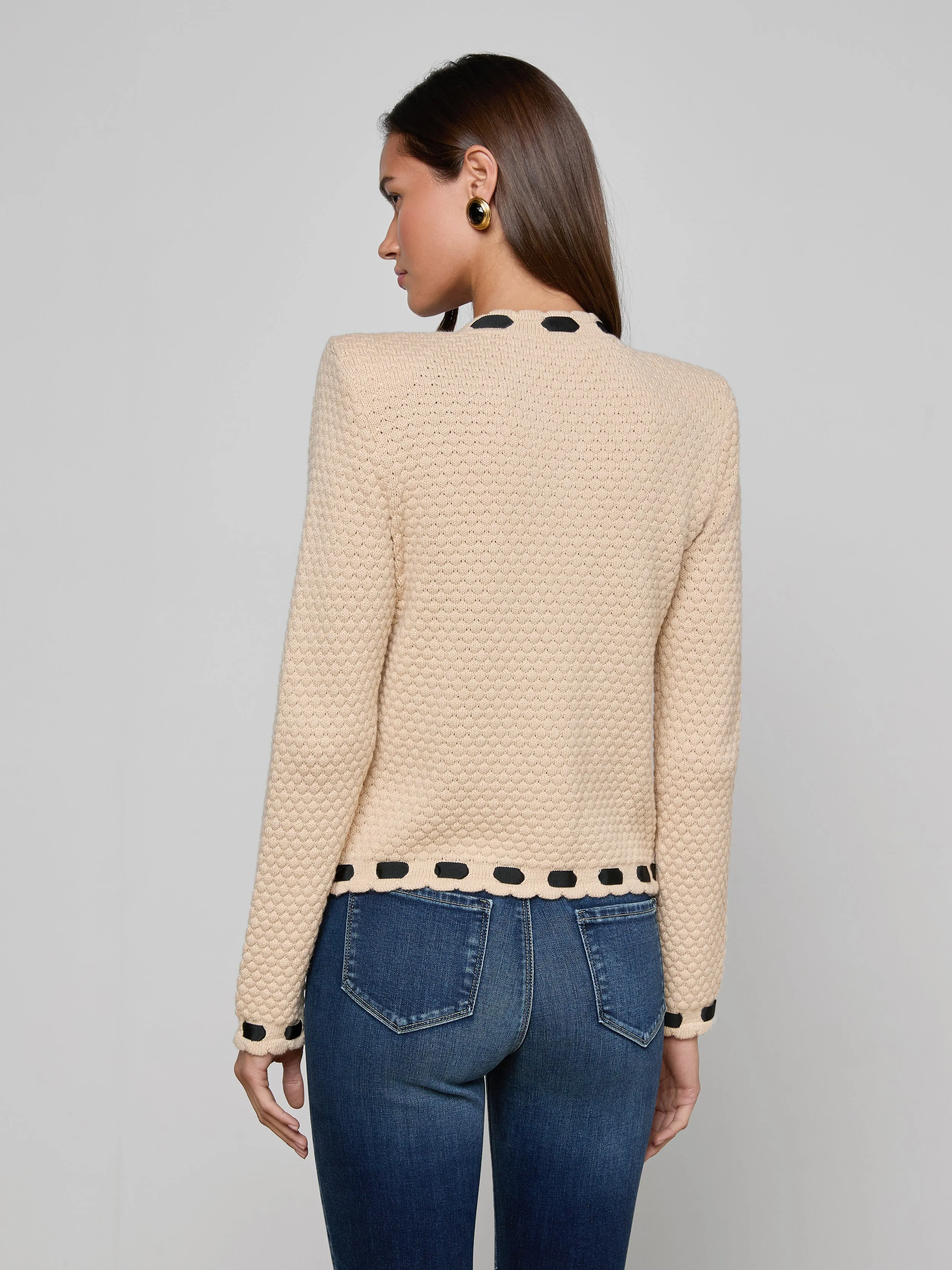 Astor Cardigan sold by L'AGENCE product image thumbnail 4