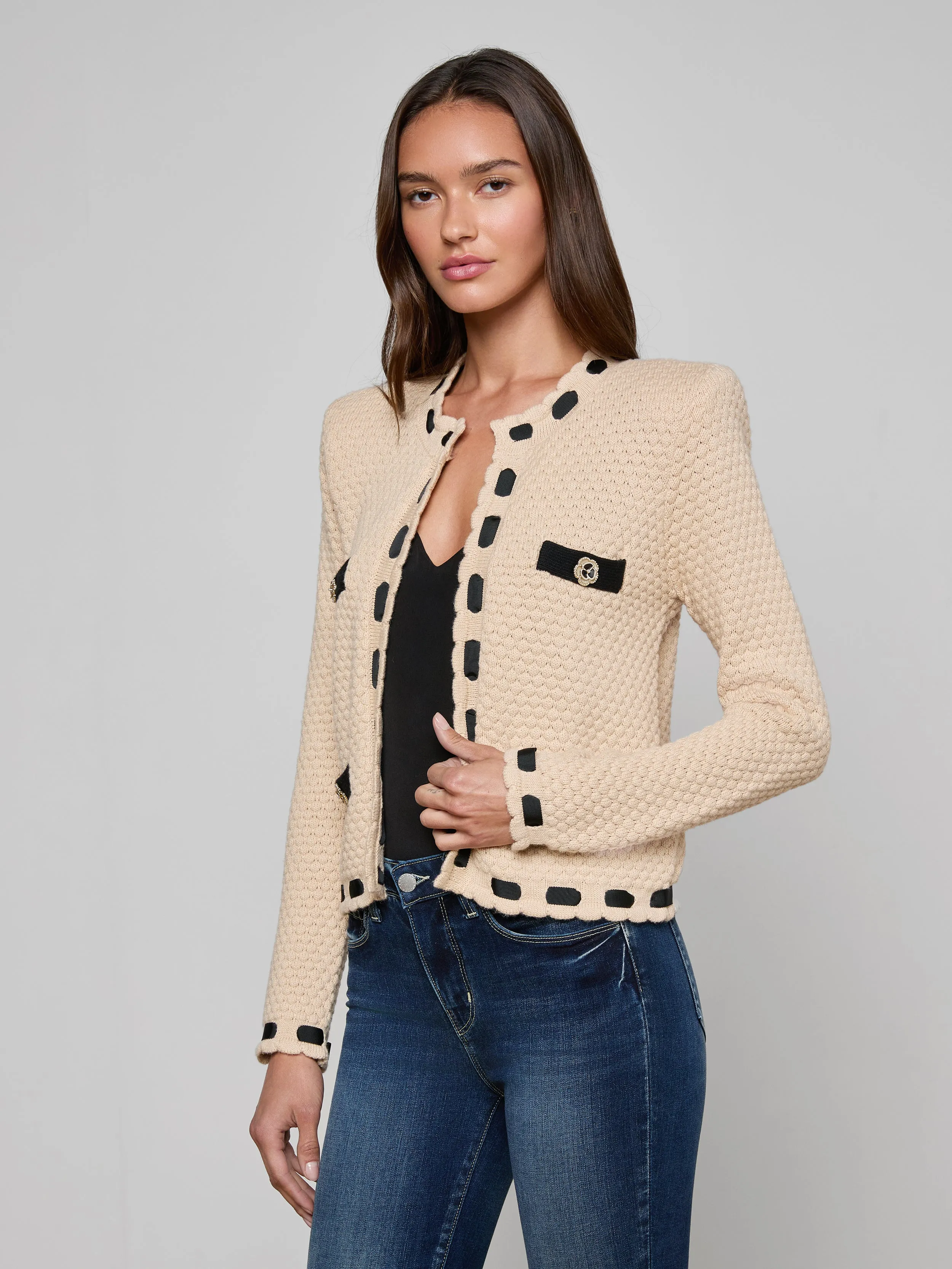 Astor Cardigan sold by L'AGENCE product image thumbnail 2