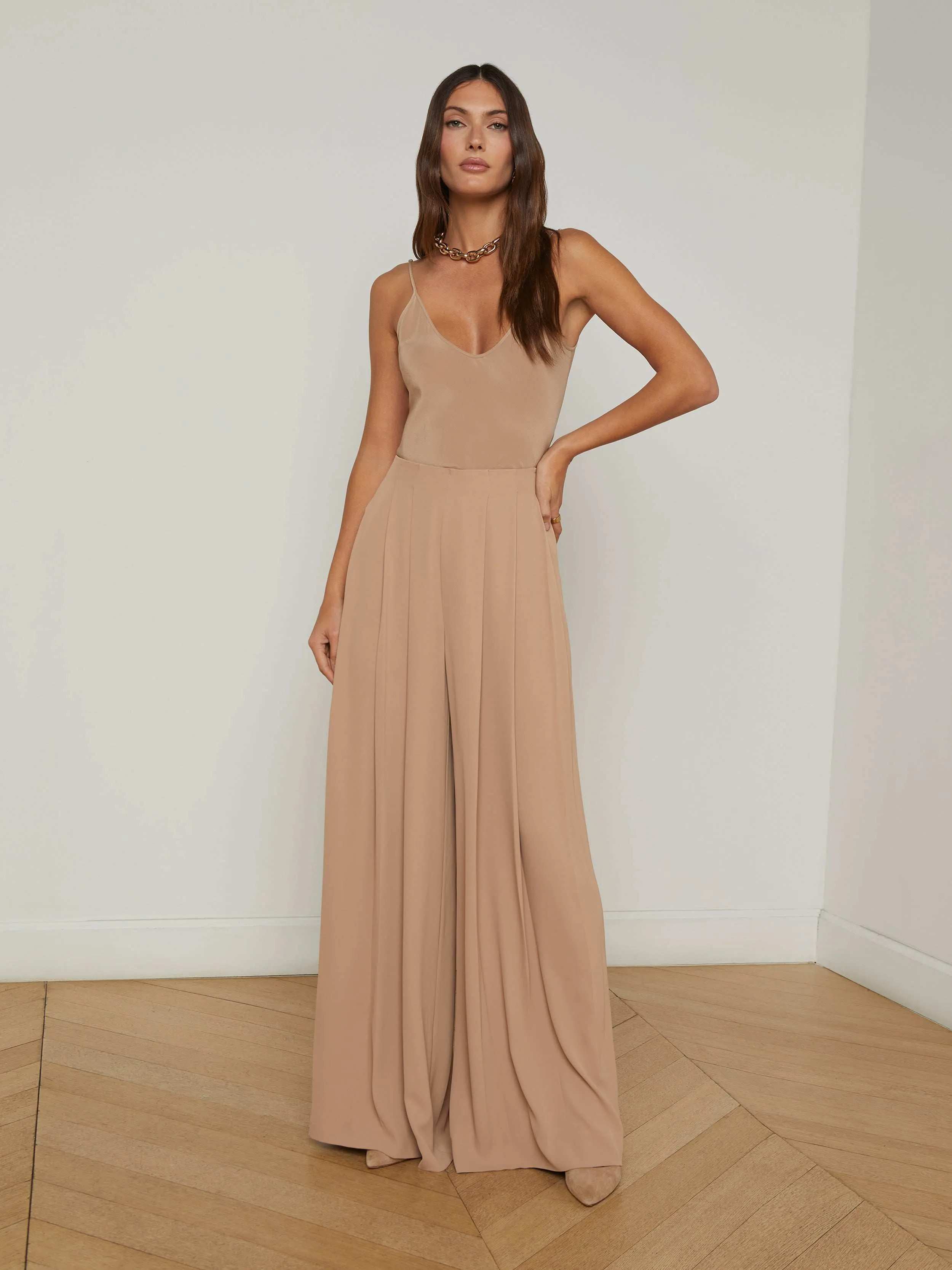 Lexi Silk Camisole sold by L'AGENCE product image thumbnail 4