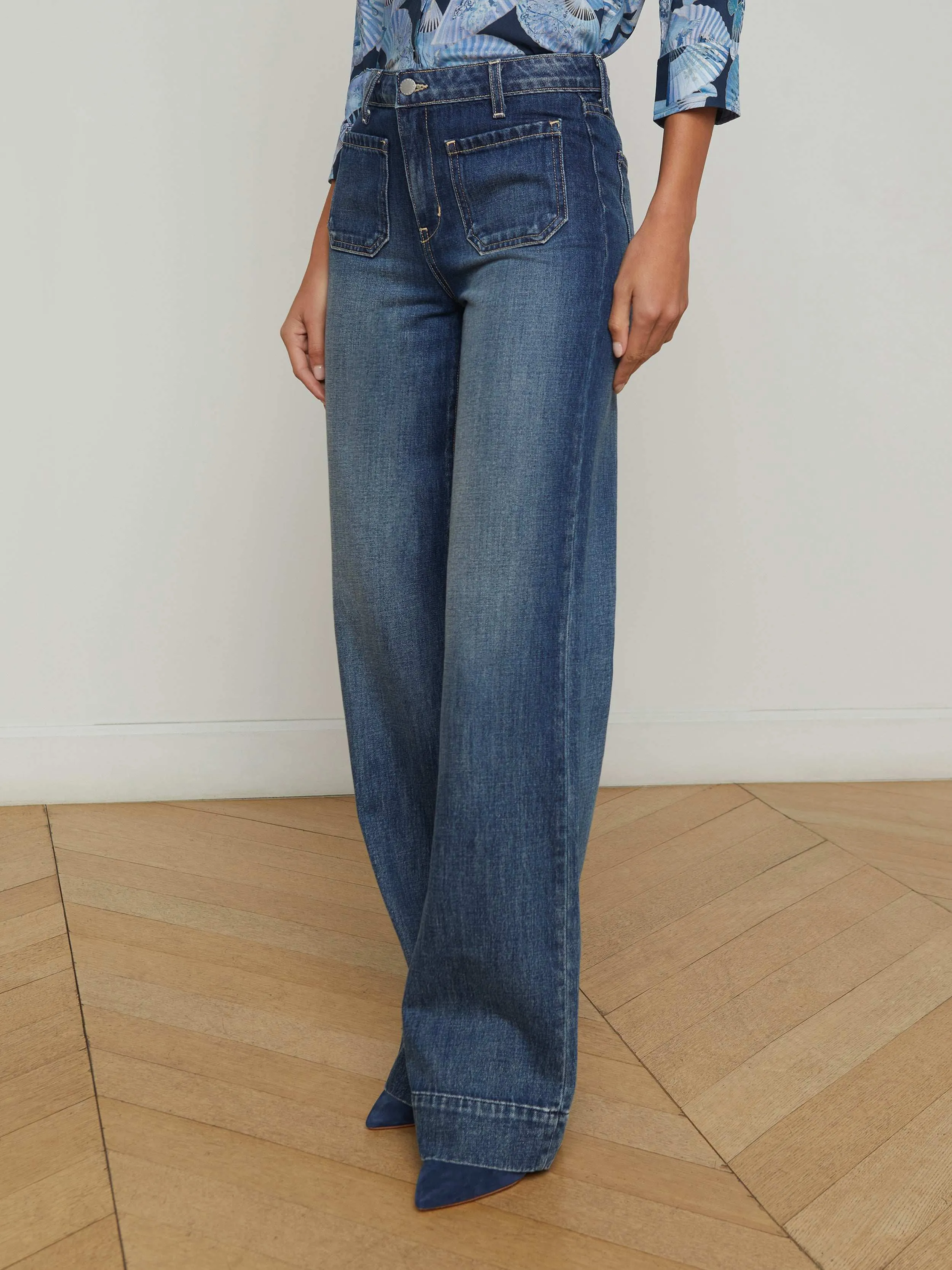 Nolan Patch Pocket Jean sold by L'AGENCE product image thumbnail 4