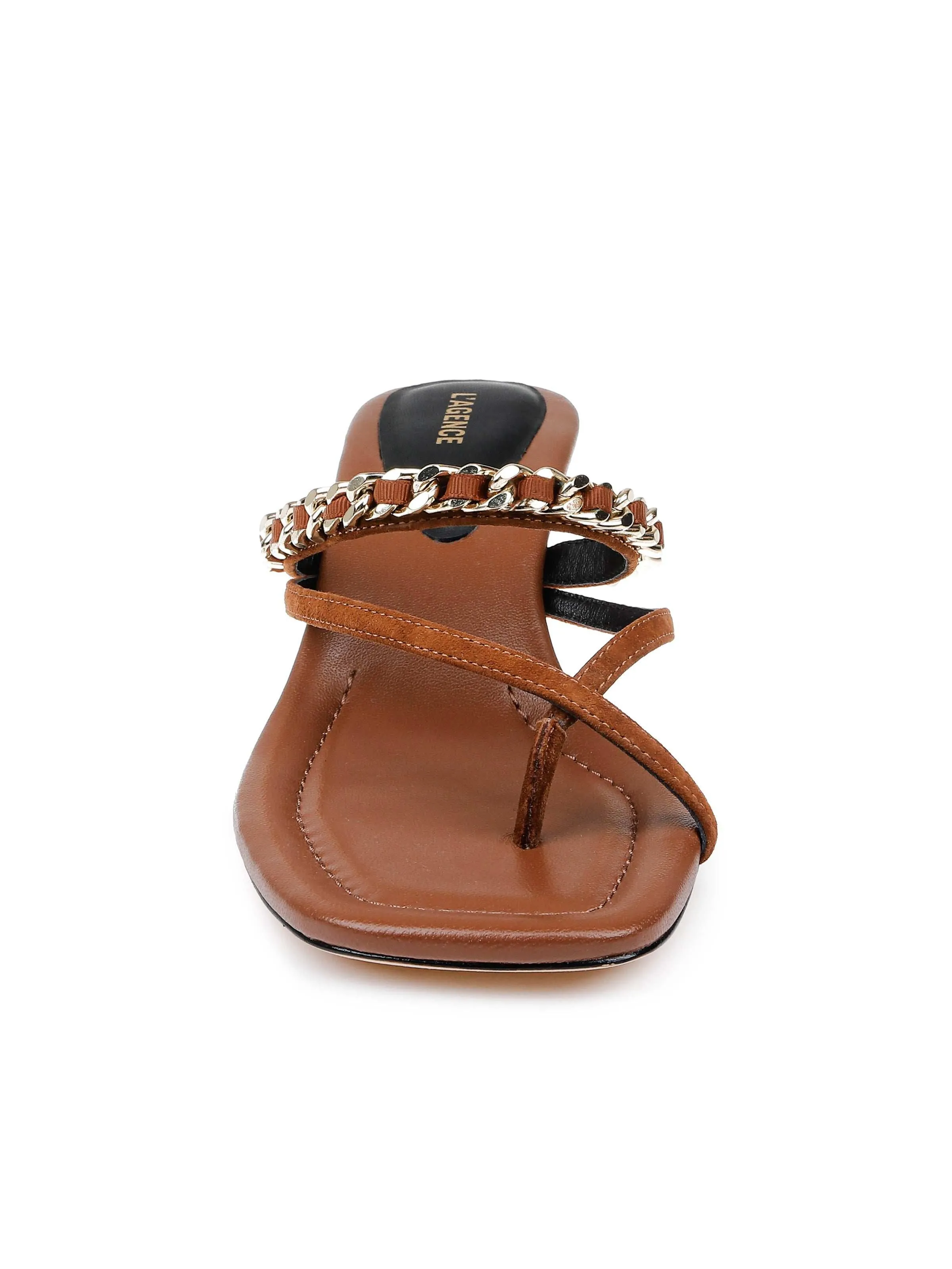 Georgette Kitten-Heel Sandal sold by L'AGENCE product image thumbnail 4