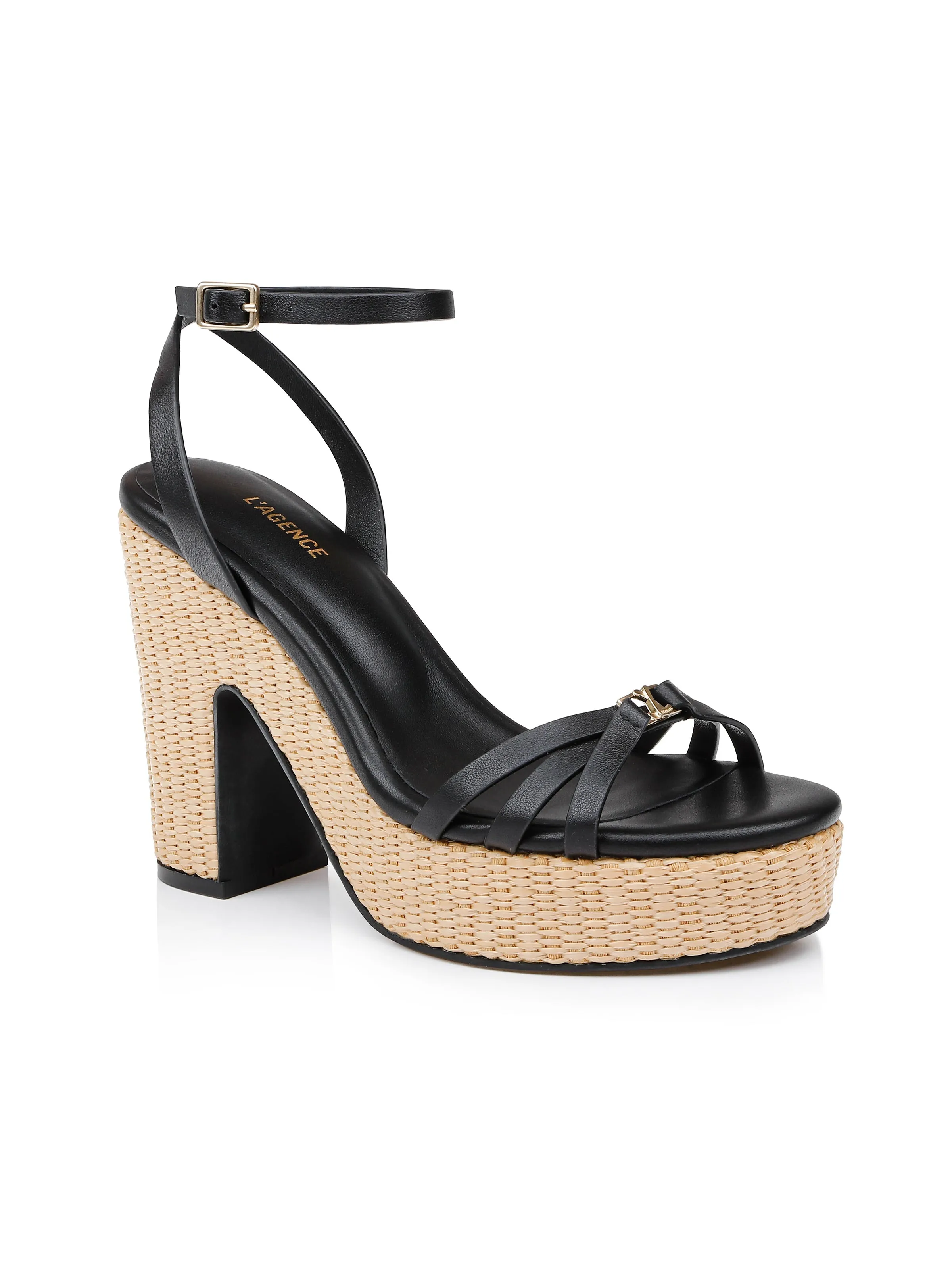 Genevra Platform Sandal sold by L'AGENCE product image thumbnail 2