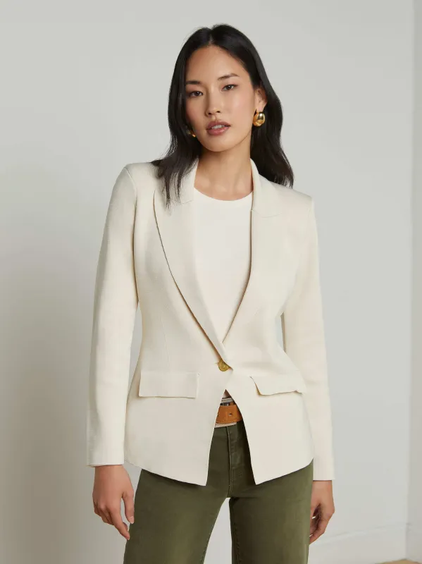 Chamberlain Knit Blazer sold by L'AGENCE