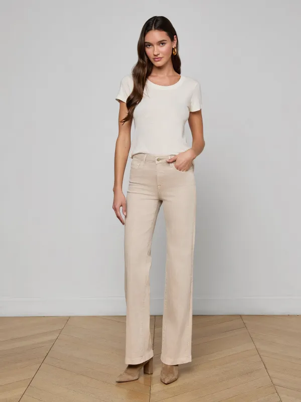 Clayton Wide-Leg Jean sold by L'AGENCE