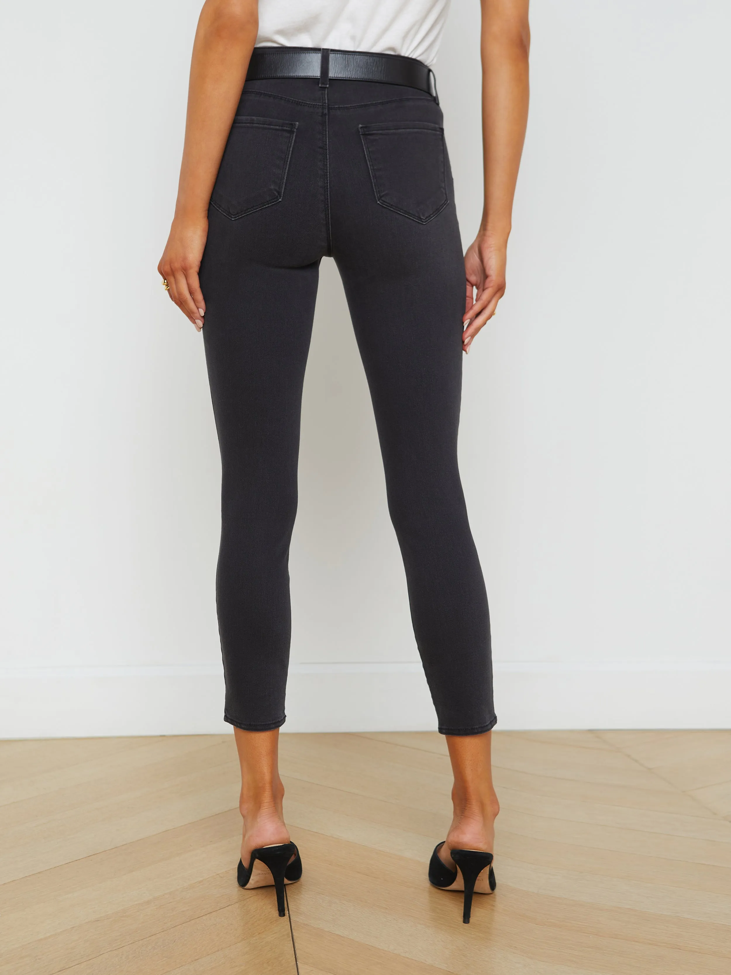 Margot Cropped Skinny Jean sold by L'AGENCE product image thumbnail 4