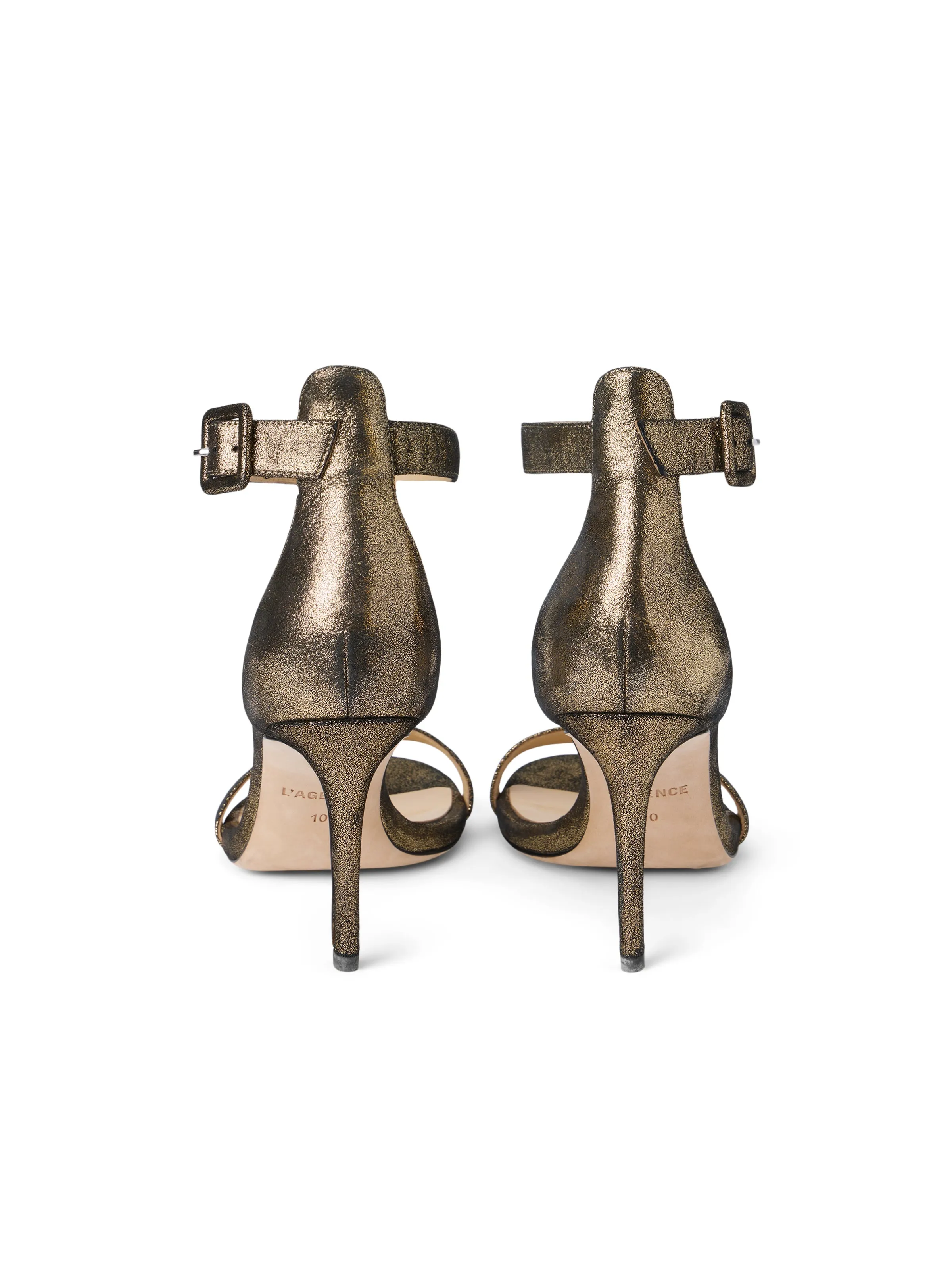 Gisele Suede Sandal sold by L'AGENCE product image thumbnail 5